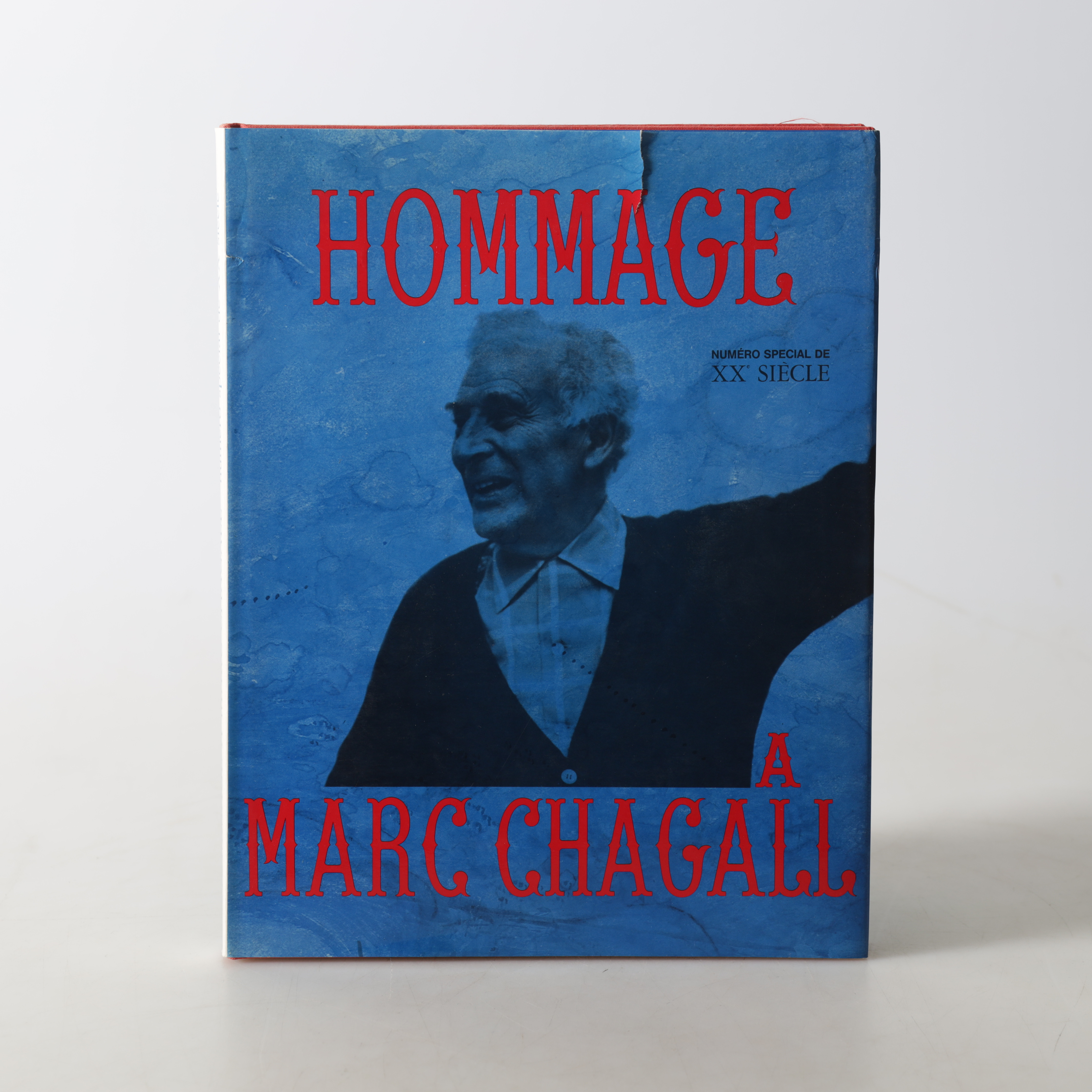 BOK, "Hommage a Marc Chagall", med originallitografi, förlag XXe Siècle, 1969.