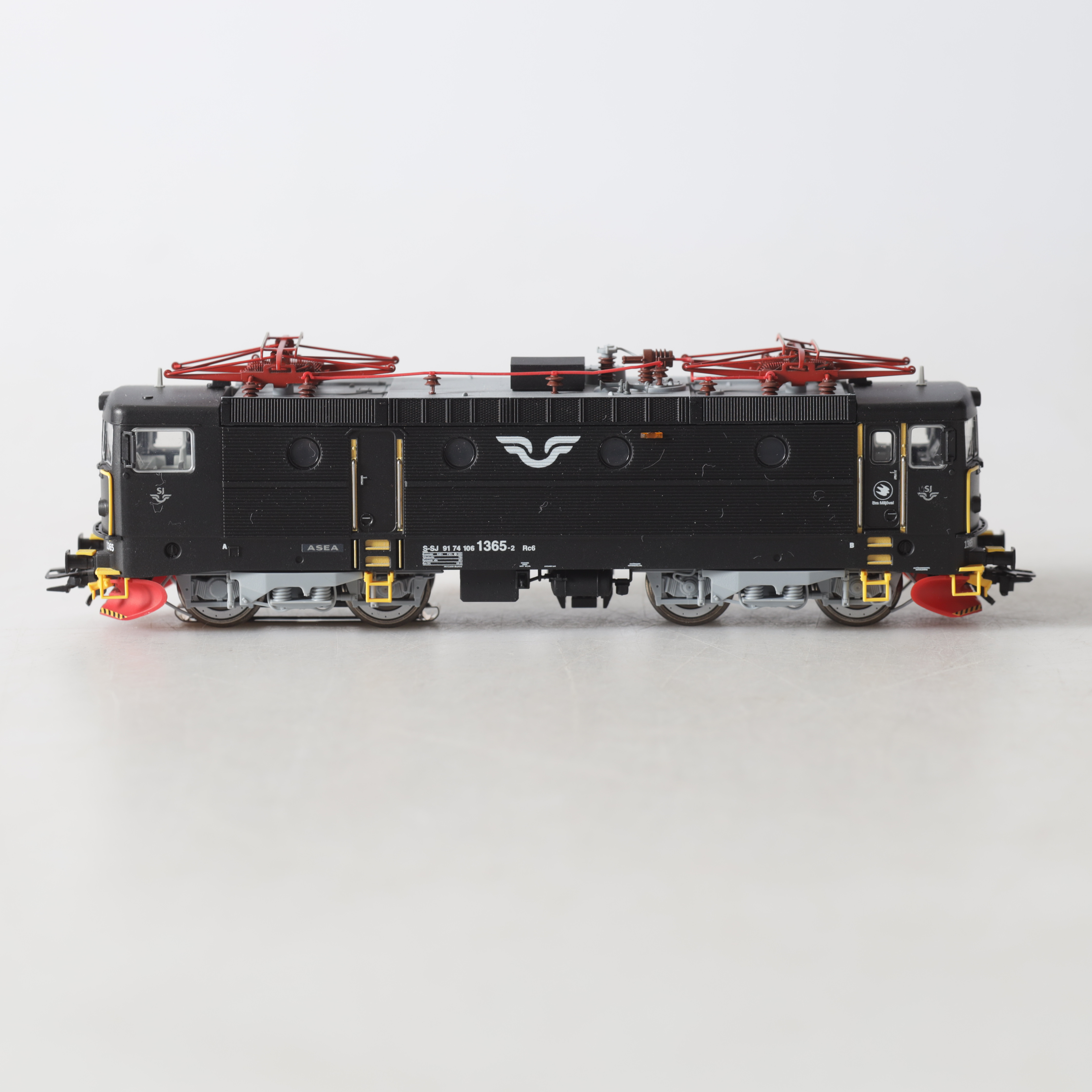 ELLOK, 39280, H0, SJ:s Rc 6 1365, ASEA, Märklin.
