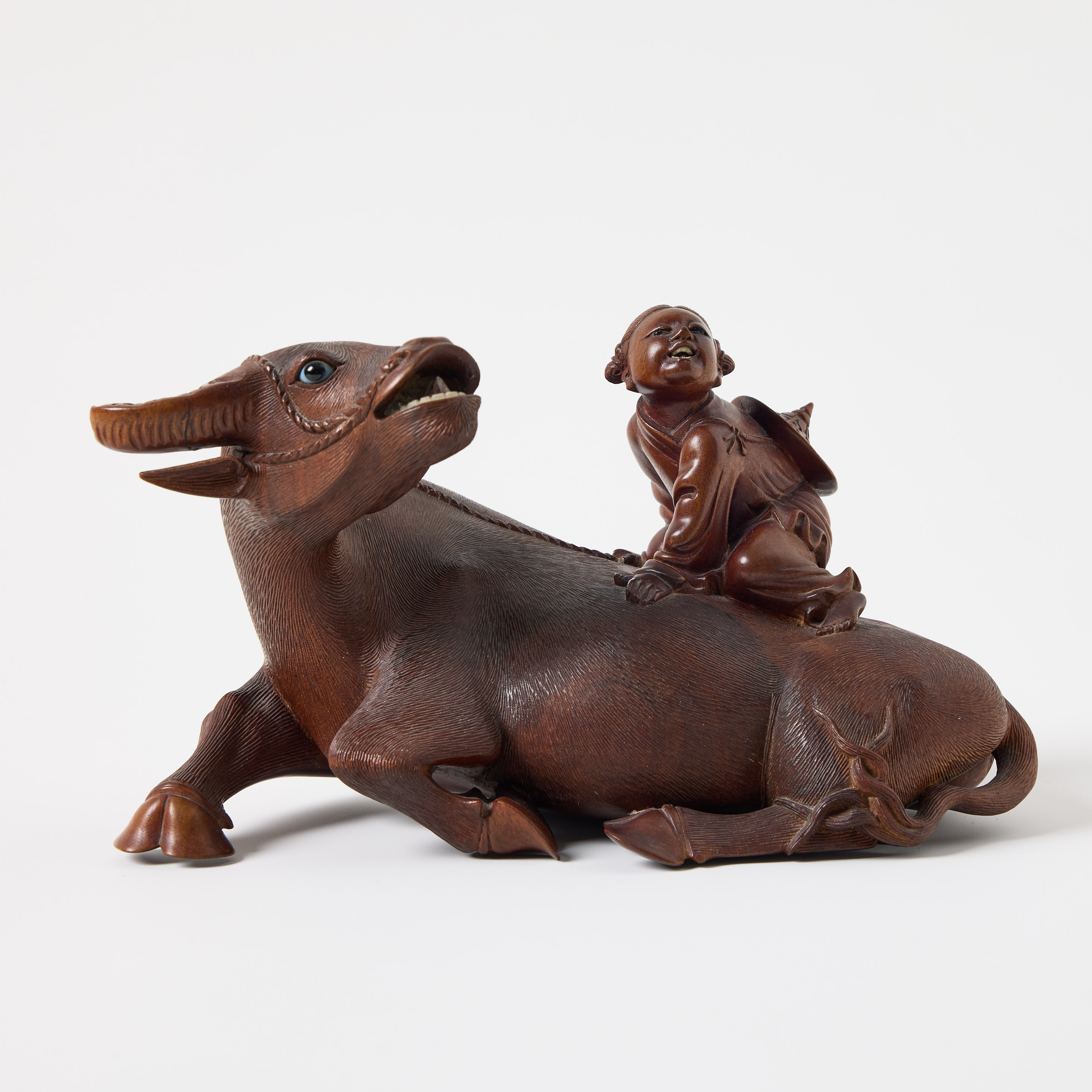A Chinese Wood Figure.