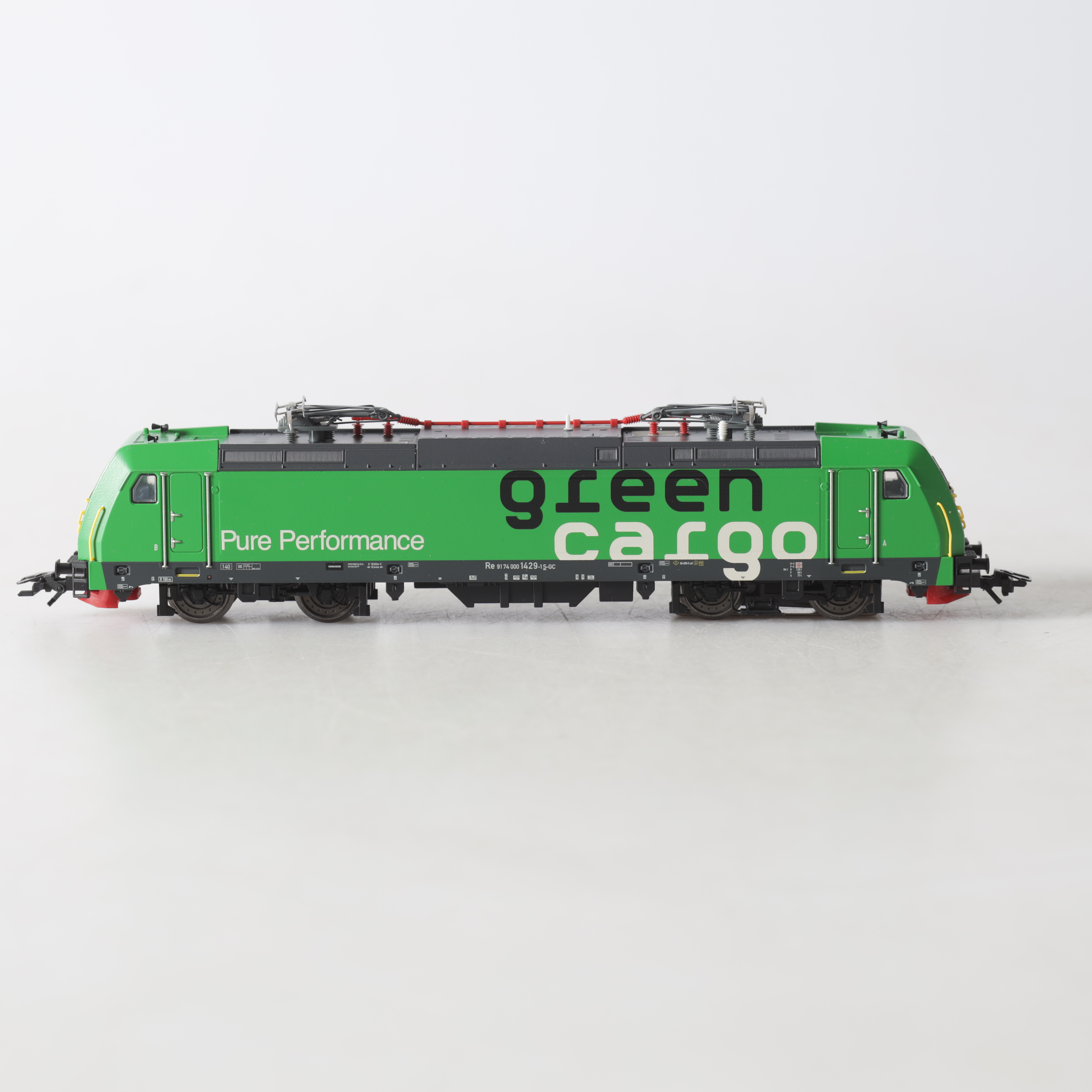 ELLOK, 36610, H0, RE 1429, SJ:s Green Cargo, Märklin.