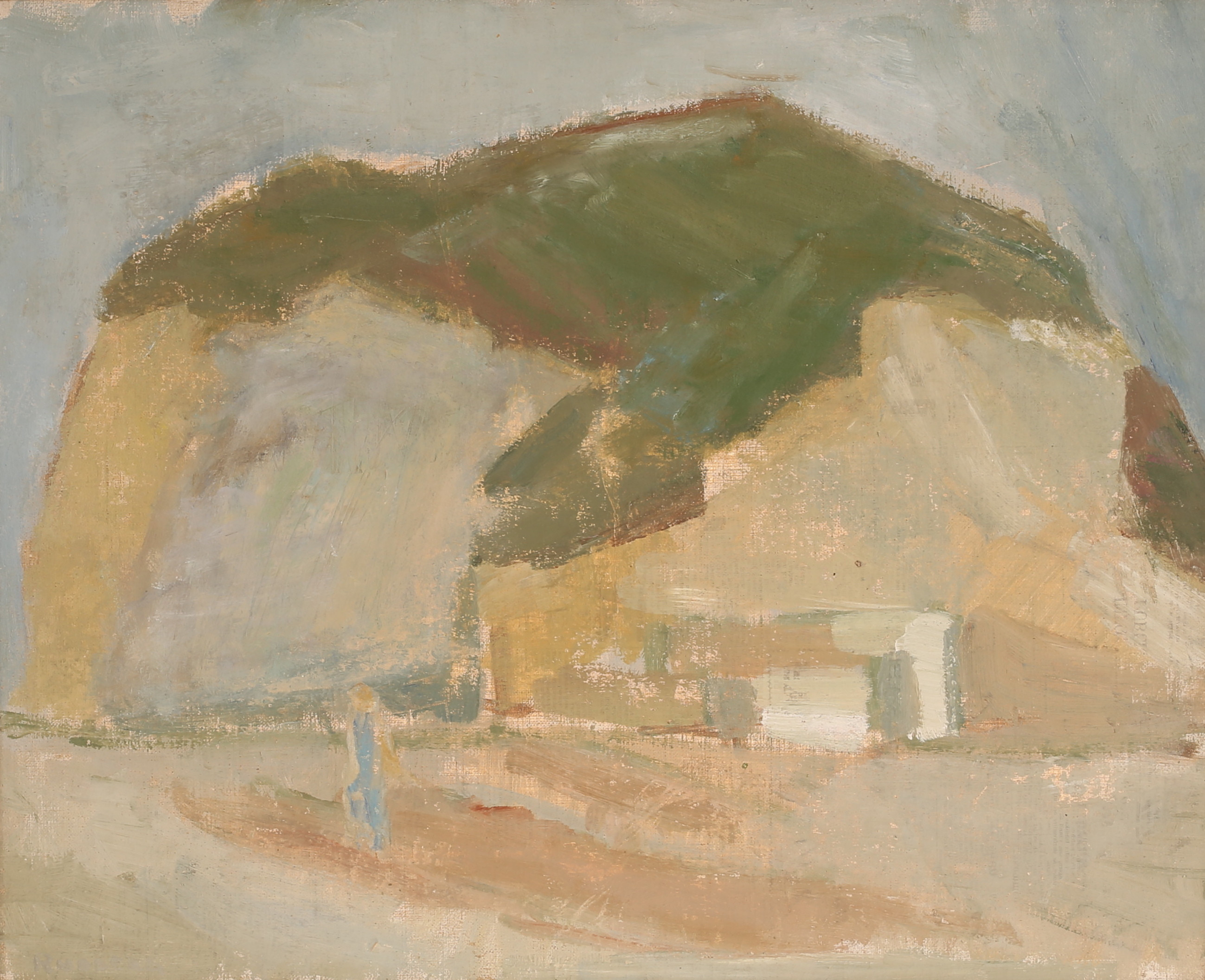 GUSTAV RUDBERG. Olja på duk, signerad.