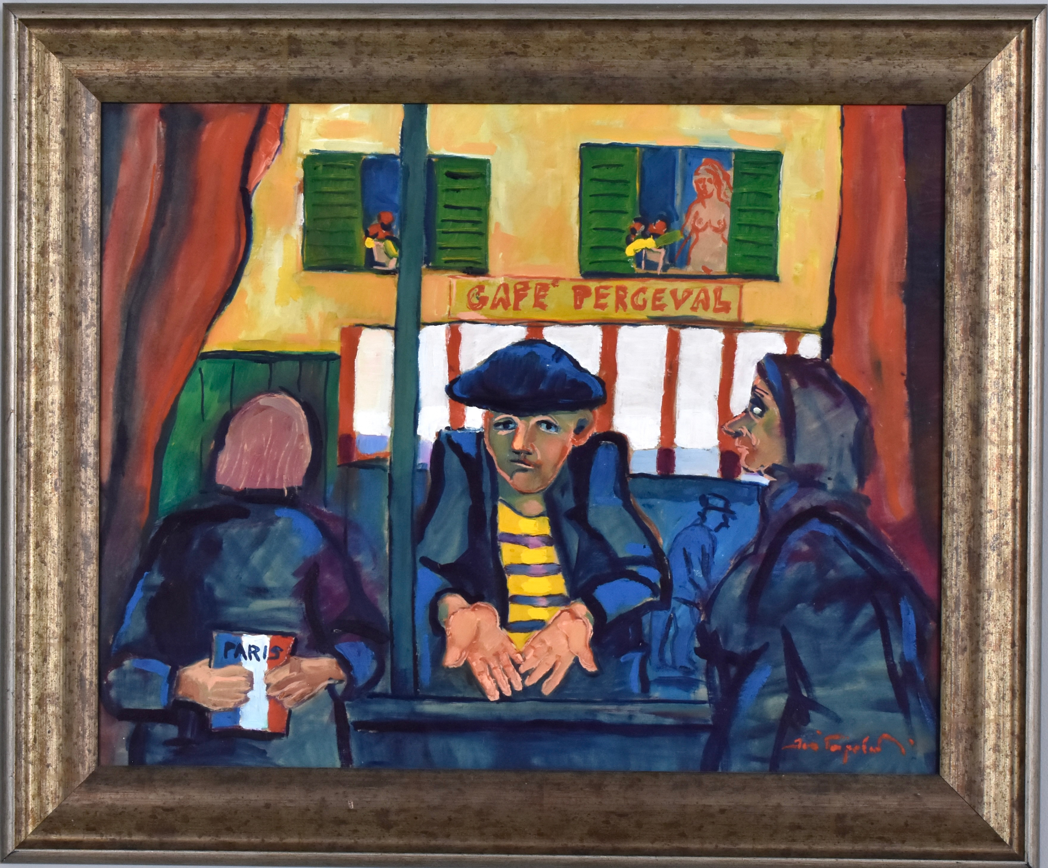 JUSSI TAIPALEENMÄKI. Olja på pannå.