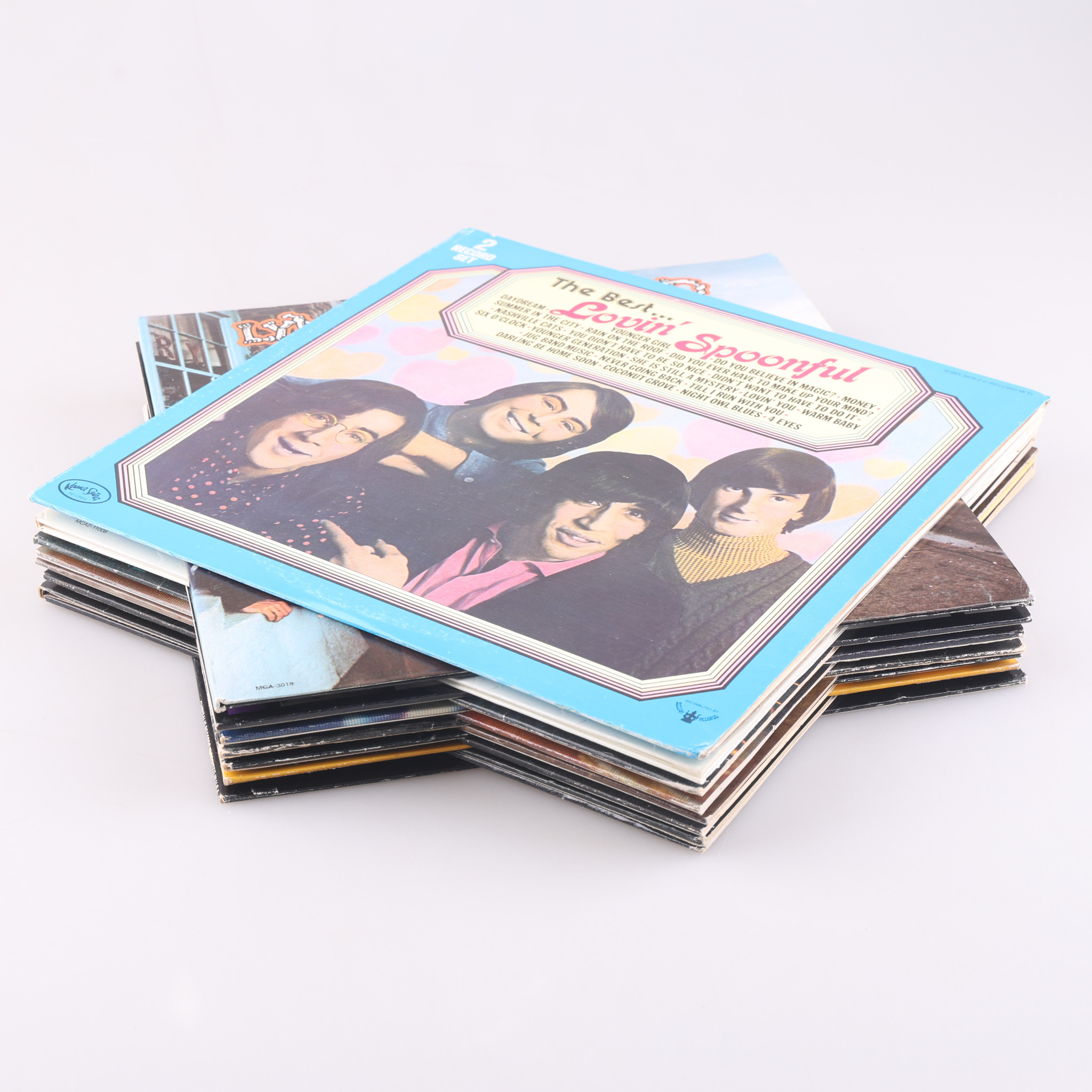 VINYLSKIVOR, 14 stycken, pop/rock.