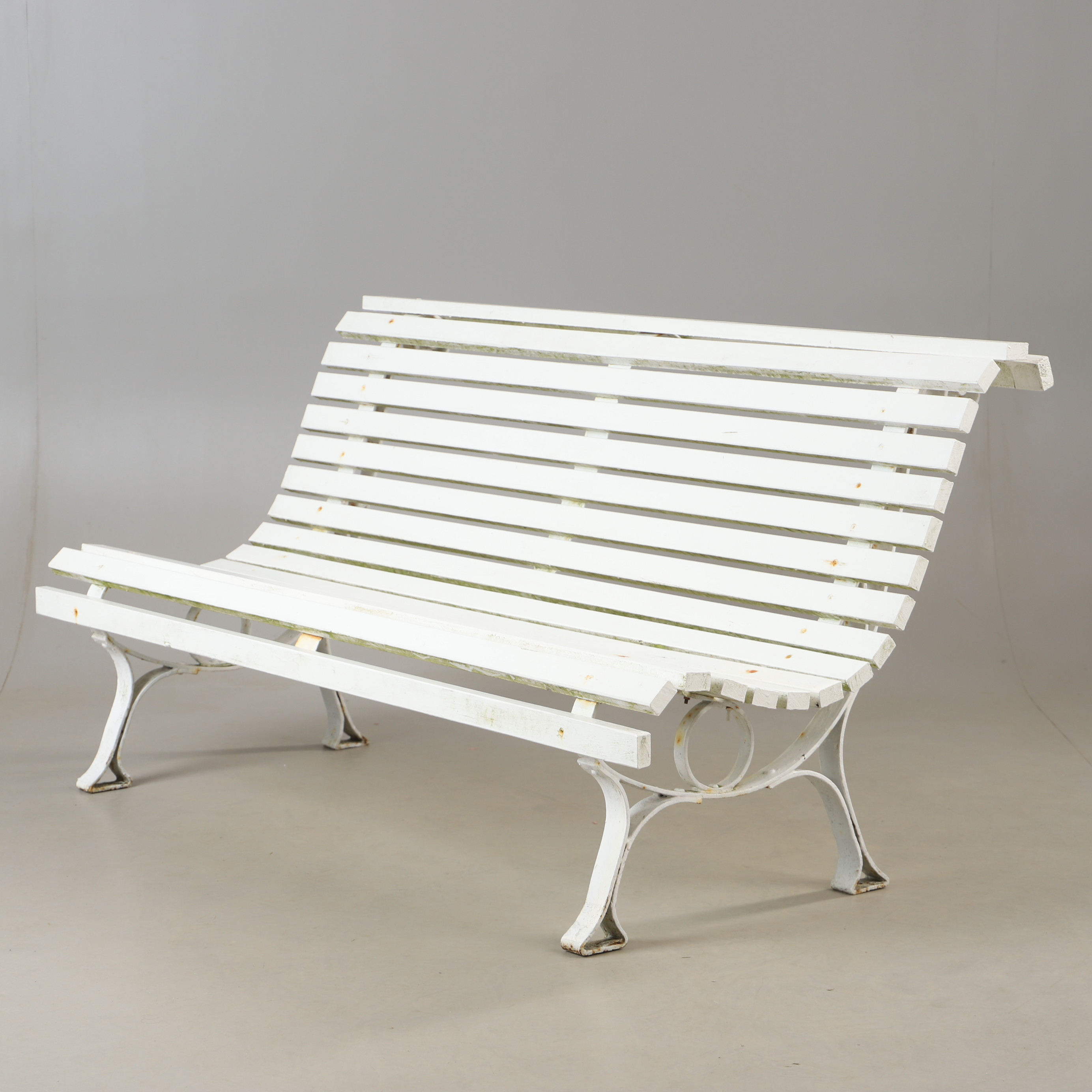 TRÄDGÅDSSOFFA, trä och metall, 1900-tal.