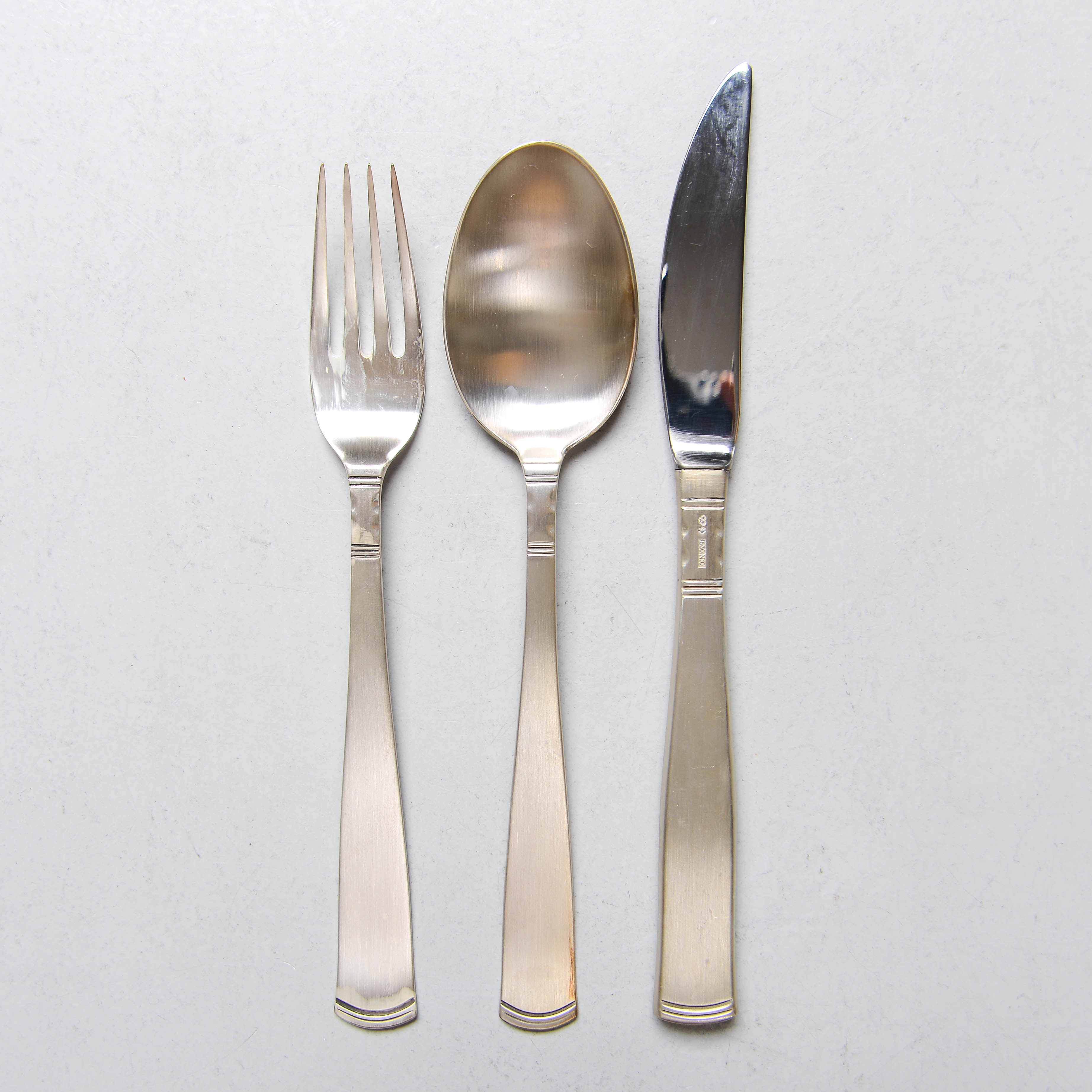 BESTICKSERVIS för 6 personer, silver, "Rosenholm", GAB, (18 delar).