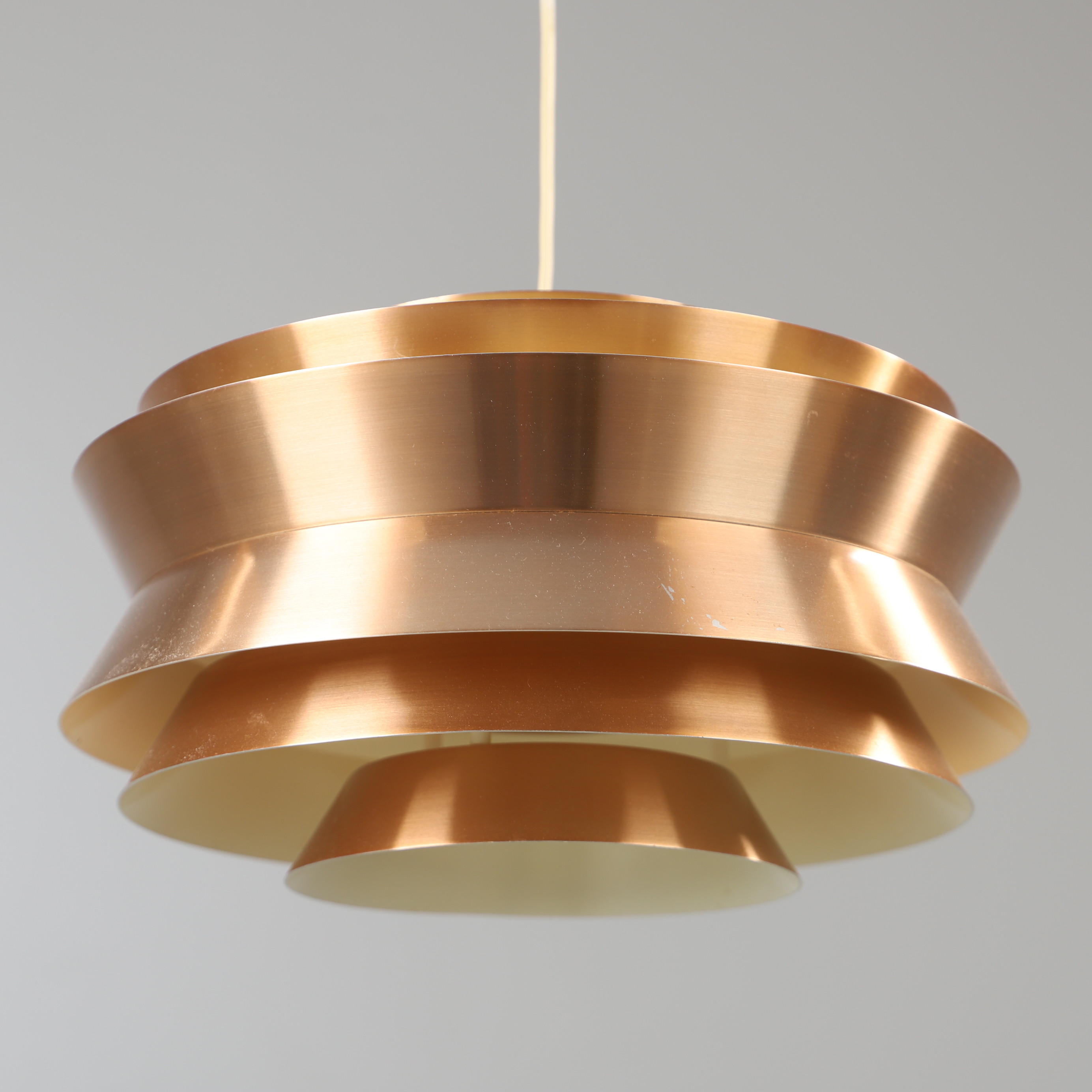 CARL THORE. Taklampa, metall, 1900-talets andra hälft.