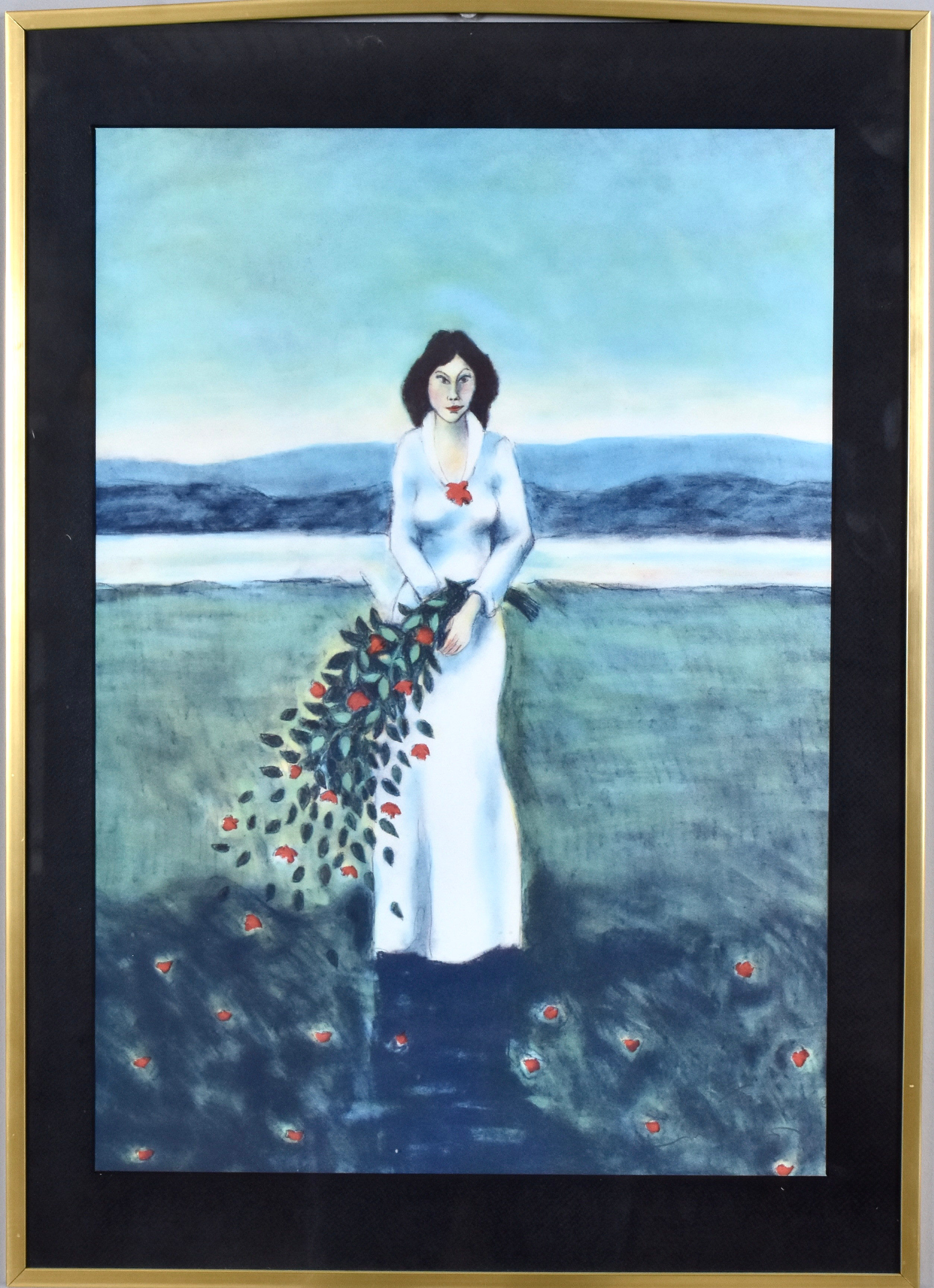 JUSSI TAIPALEENMÄKI. Färglitografi.