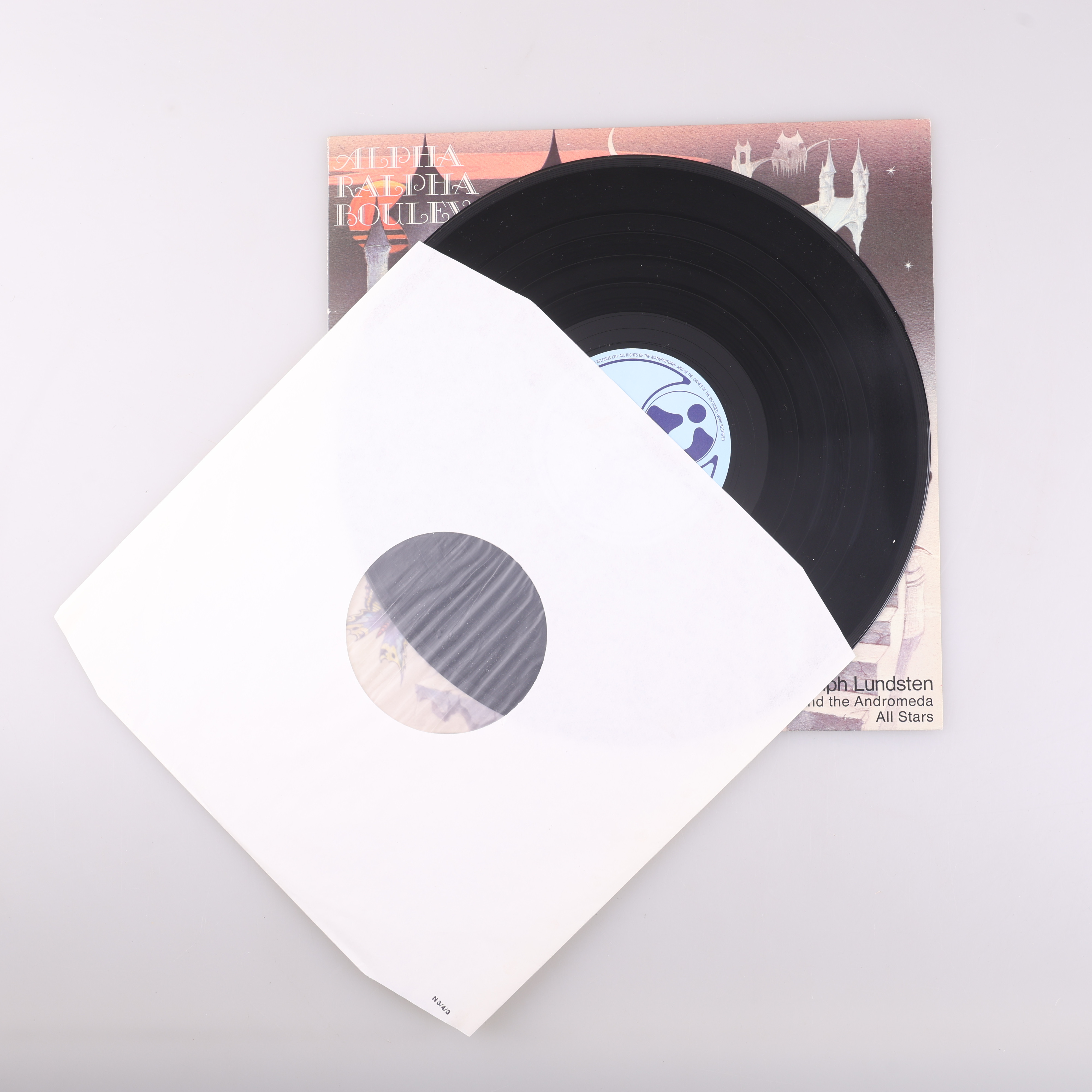 VINYLSKIVA, Ralph Lundsten, electro-disco, 1977.