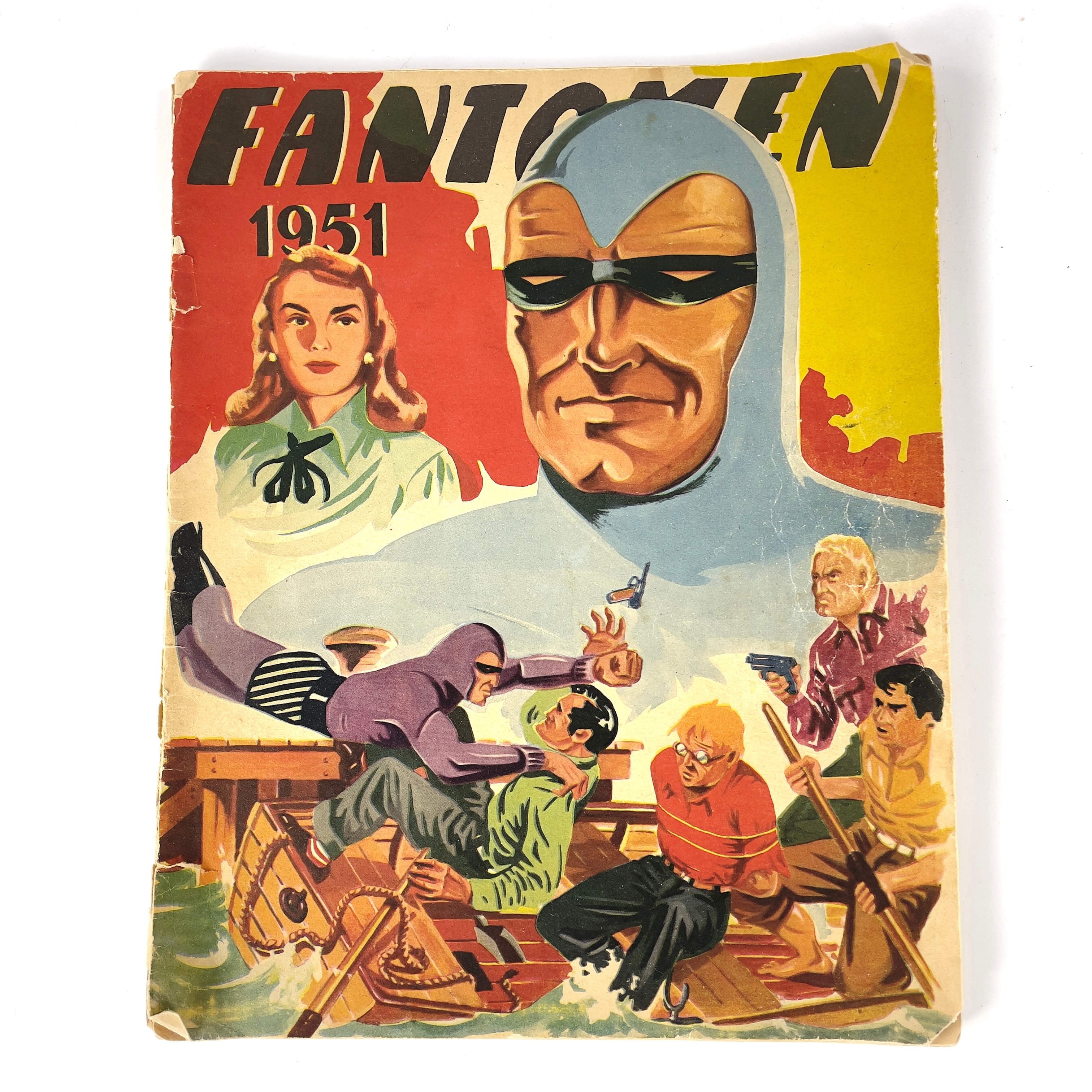 SERIETIDNING, Fantomen, Julnummer 1951 "Mannen utan fruktan".