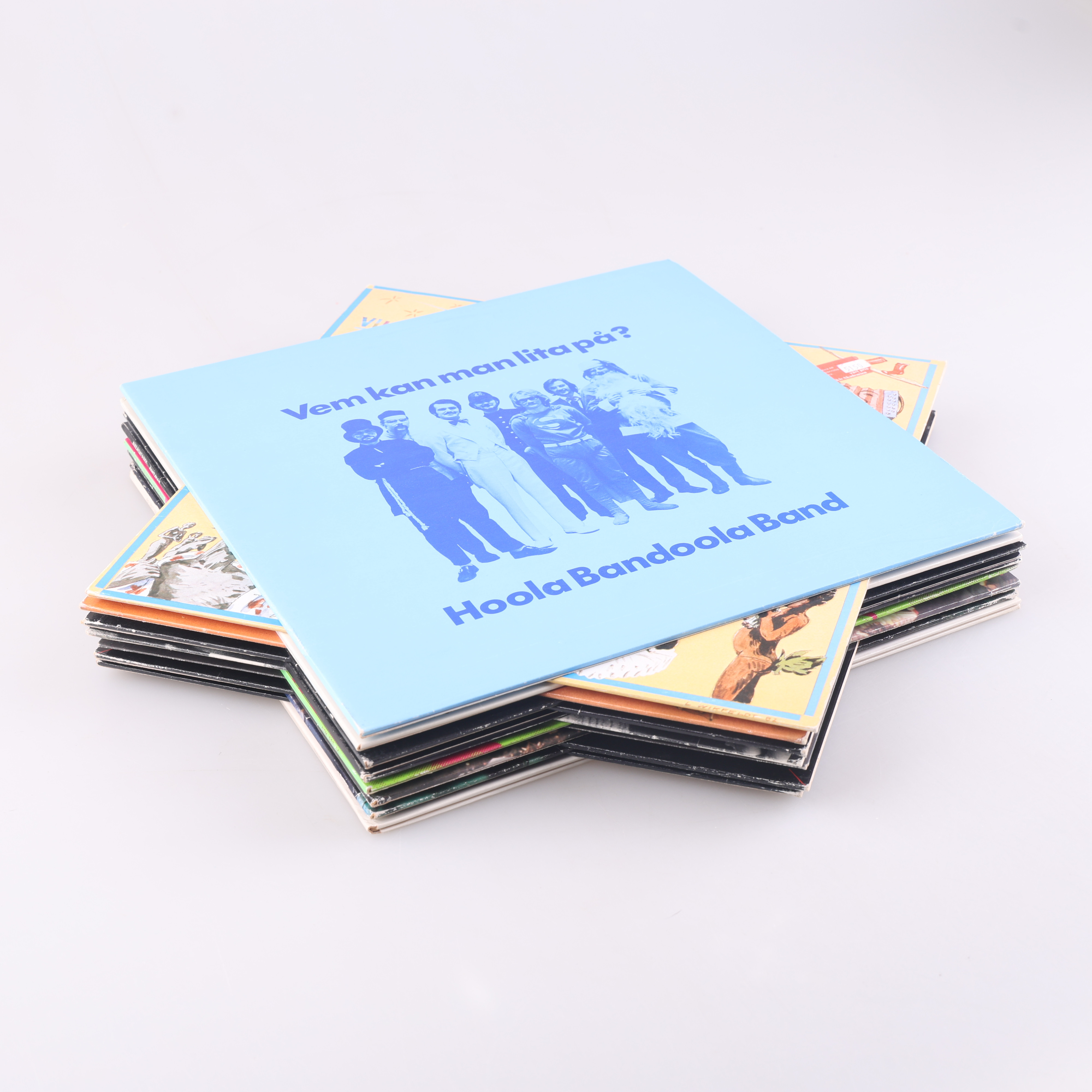 VINYLSKIVOR, 15 stycken, svenskt, pop/rock.