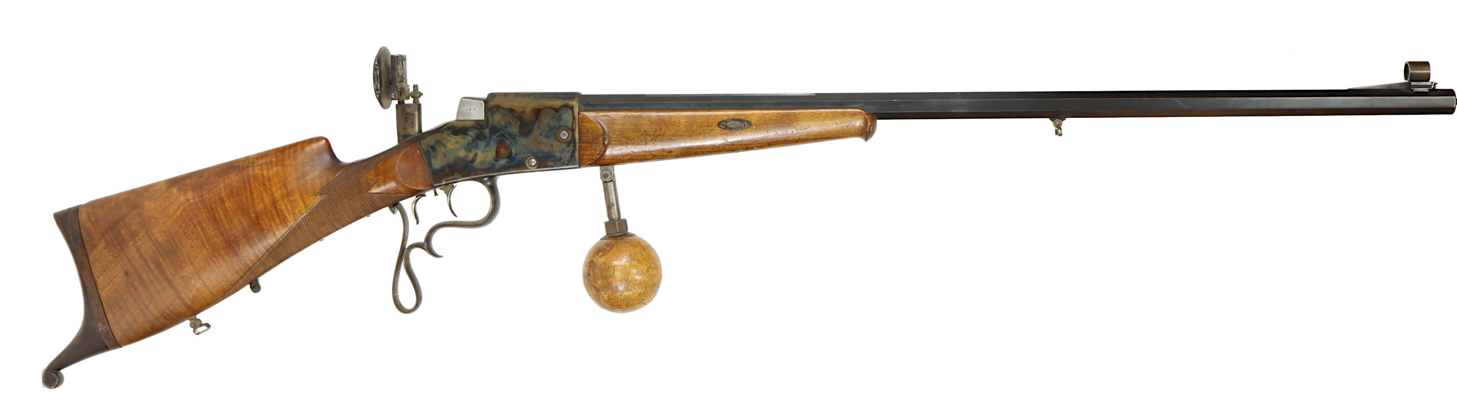 KULGEVÄR, Fallblock, fabrikat Haenel / Emil Kerner & Sohn , modell Målskjutningsgevär system AYDT, kaliber .22lr, tillv.nr 17593.