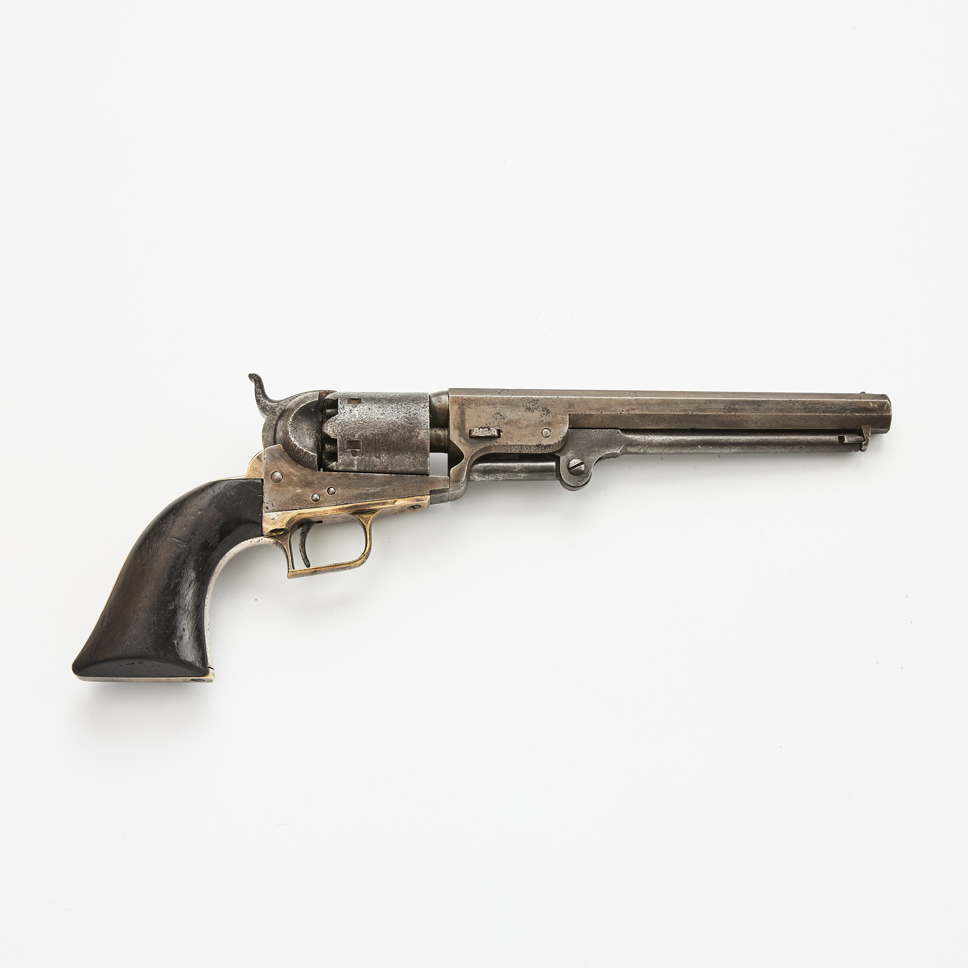 SLAGLÅSREVOLVER, amerikansk, Colt 1851 Navy "Squareback", no. 2663, tillverkad 1850, kaliber .36.