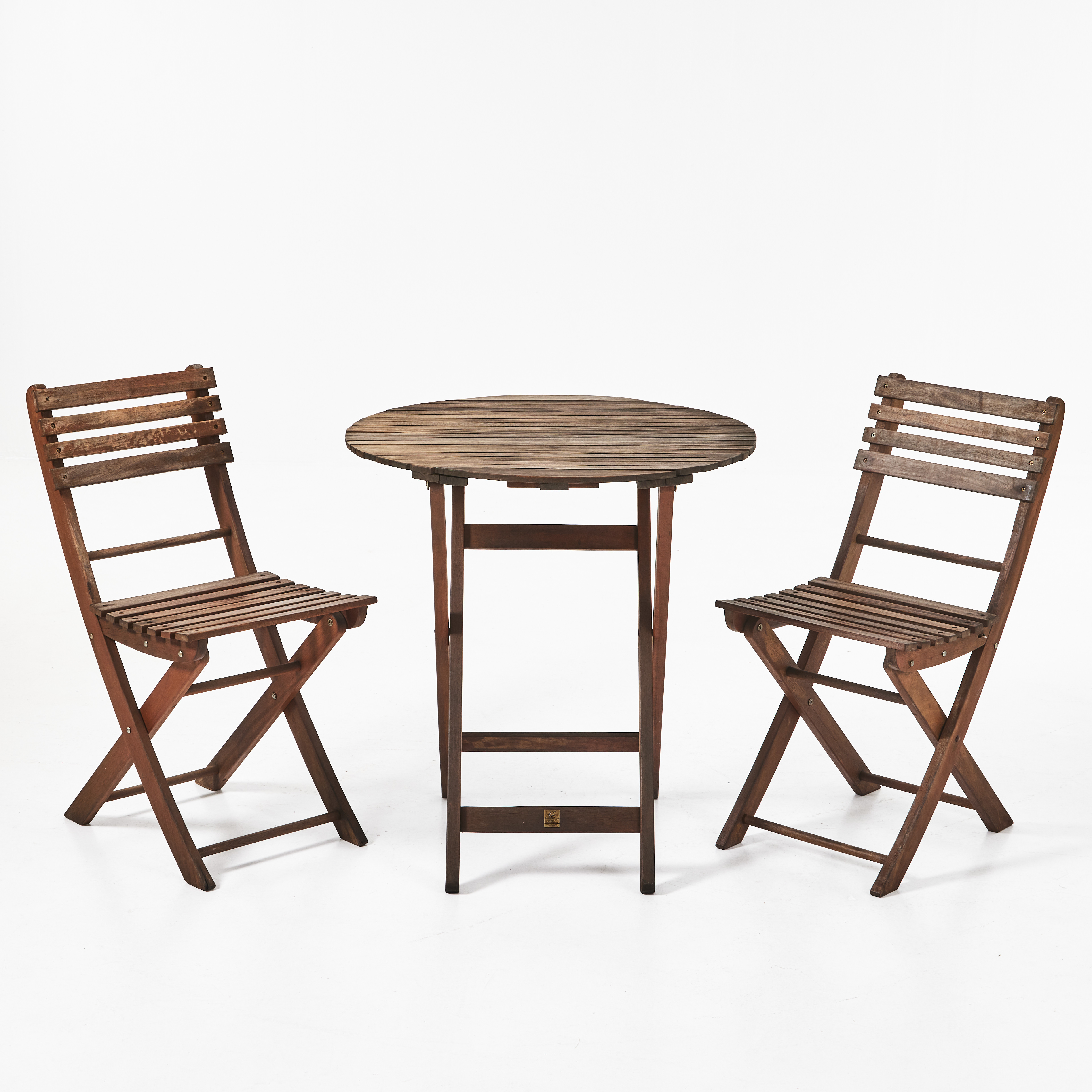 COLIBRI, Trädgårdsgrupp, 3 delar, teak, samtida.