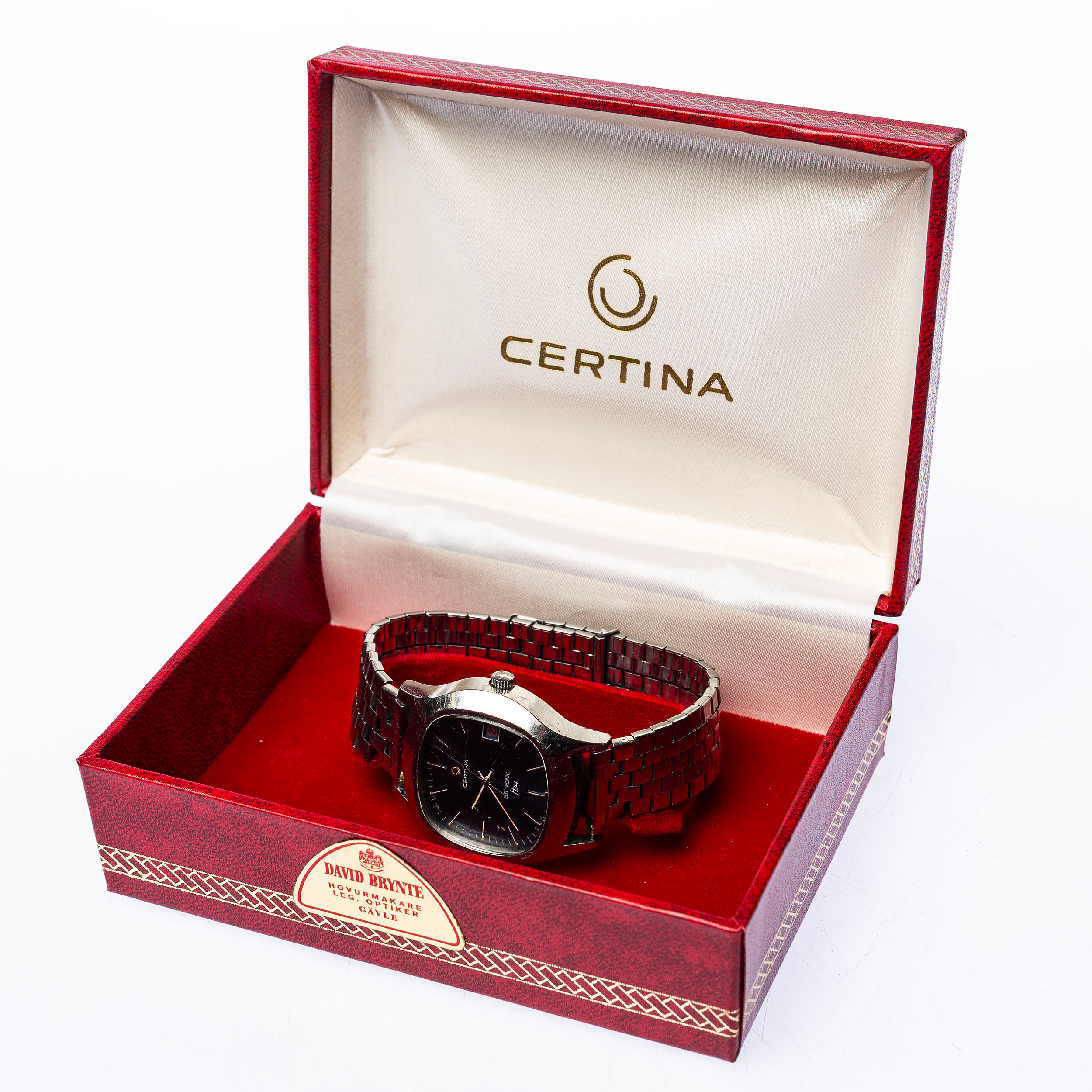 HERRARMBANDSUR, Certina, Electronic HZ4, 1900-talets fjärde kvartal.