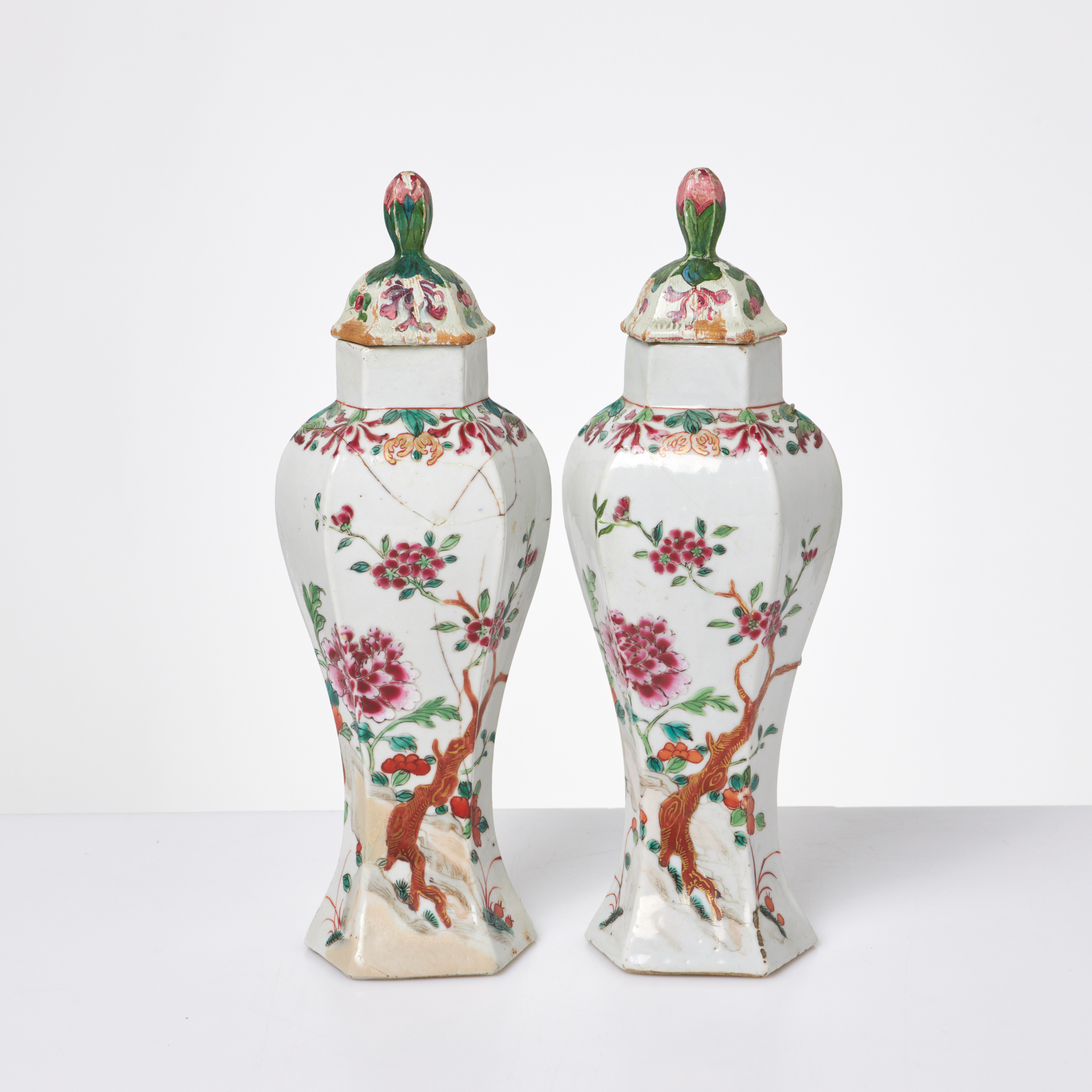 VASER, kina, 1700-tal, famille rose.