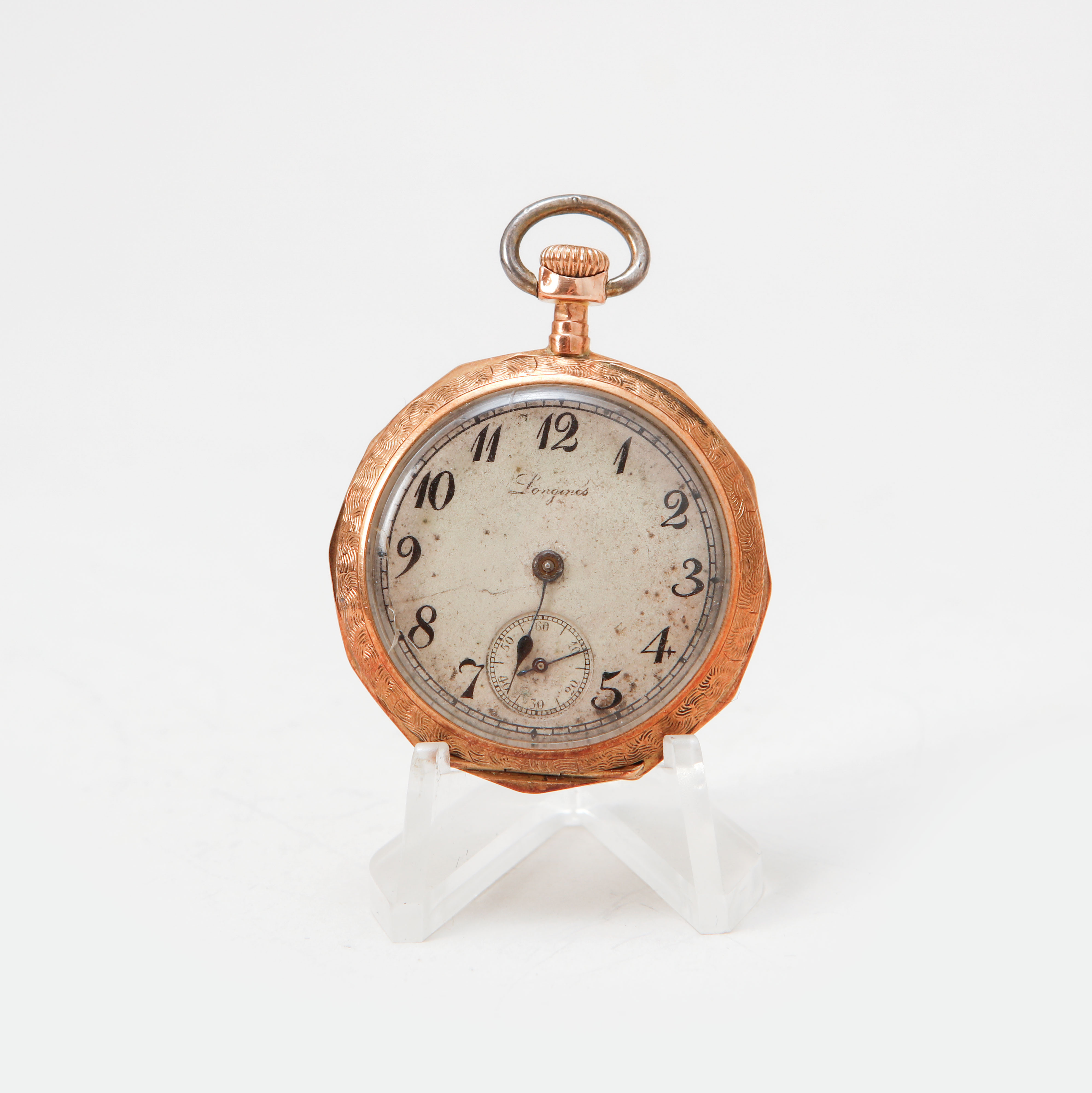 FICKUR/ MORMORSUR, Longines, 14k guld, manuell, ca 19011.
