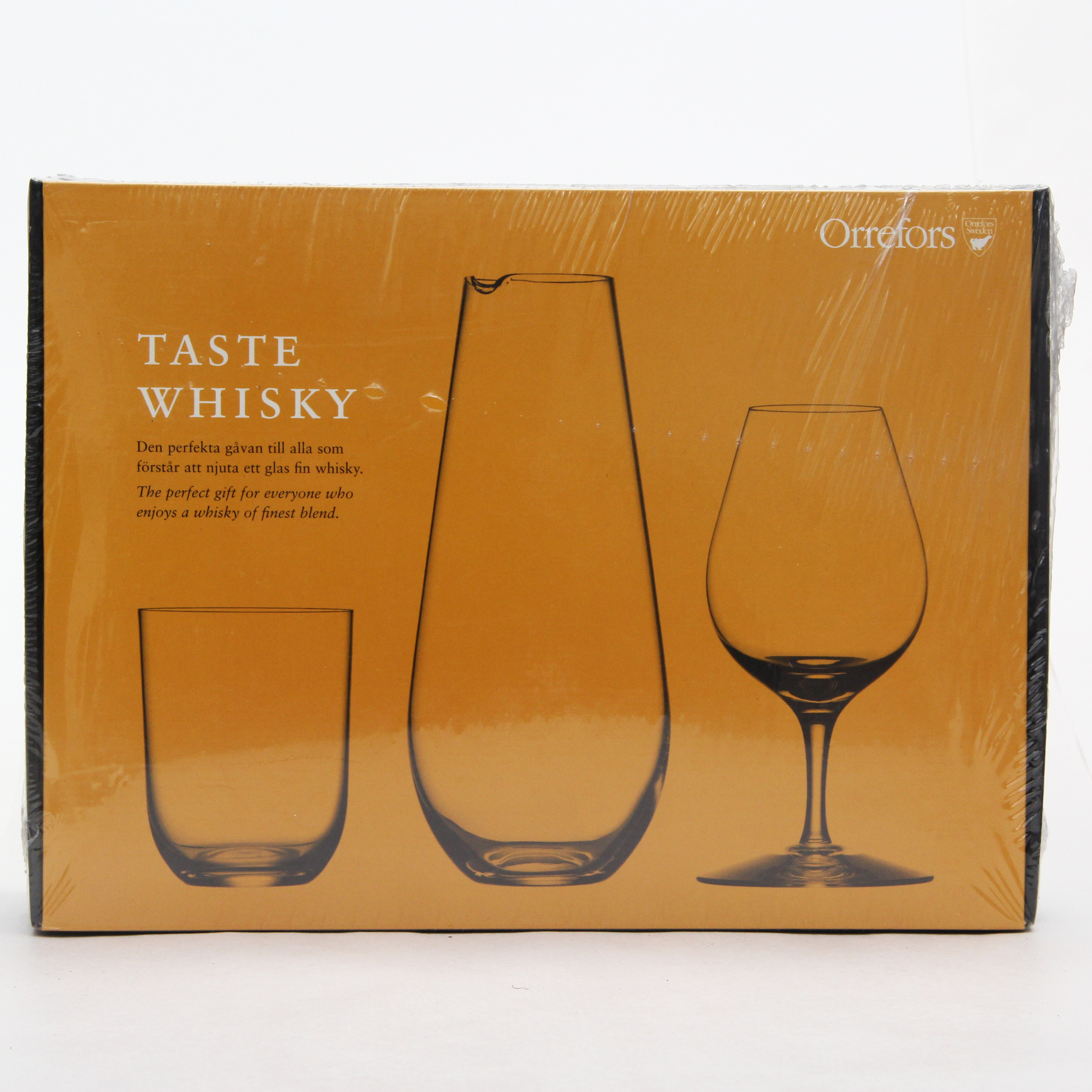 ERIKA LAGERBIELKE. glasset, Orrefors "Taste Whisky".