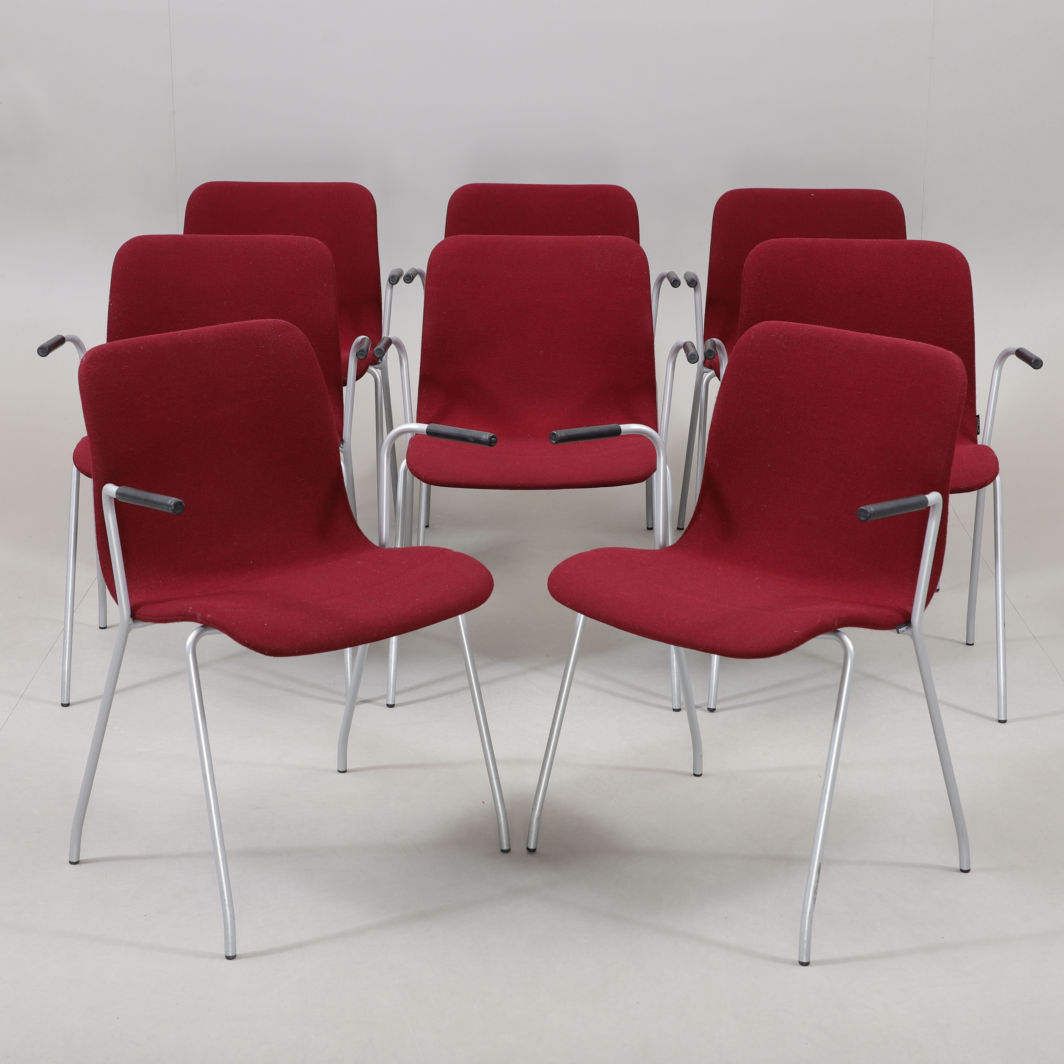 KONFERENSSTOLAR, 8 st, "Cornflake". Rune Claesson Koivisto, Offecct, 2007.