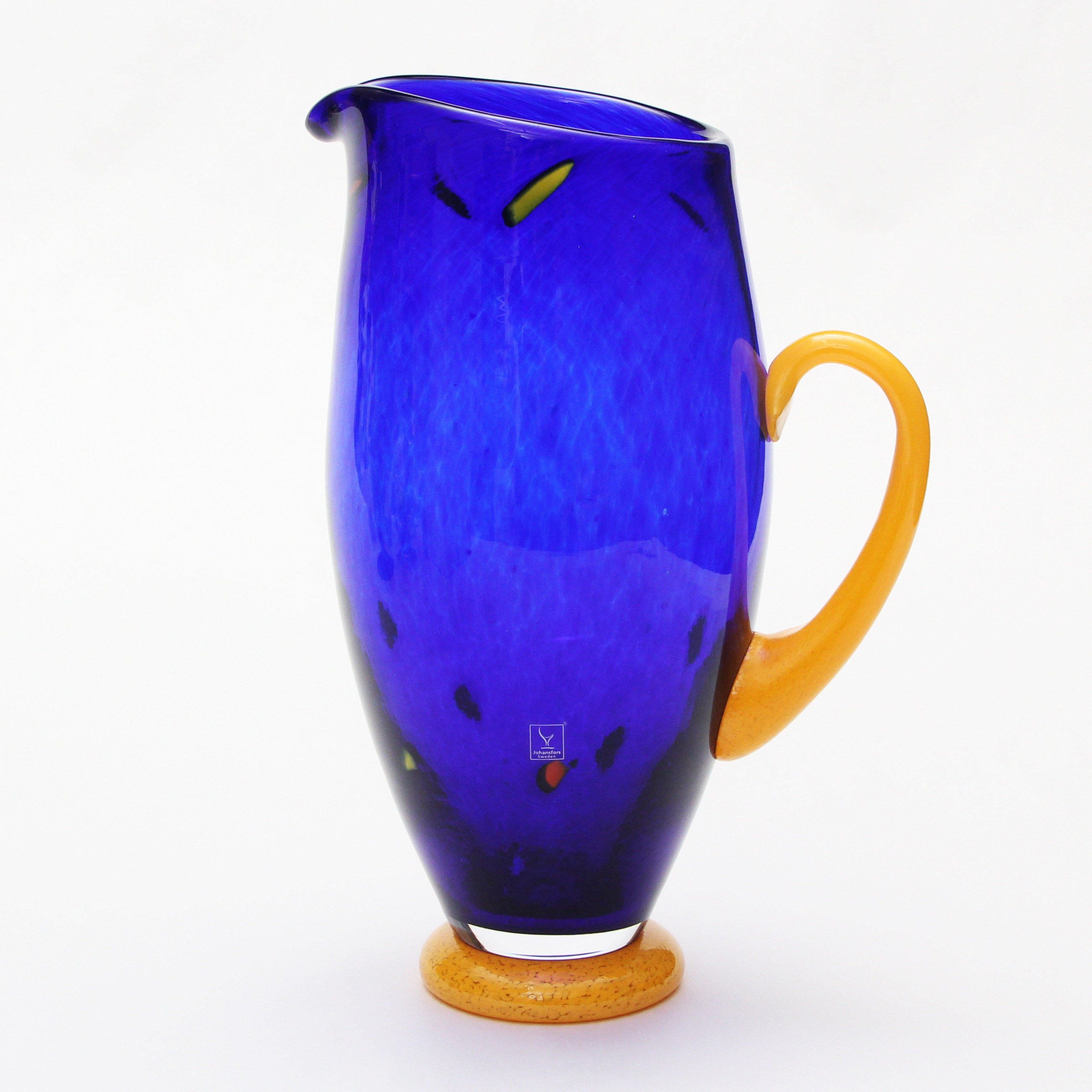 HELEN TAPPER. KANNA, glas, Johansfors, signerad.