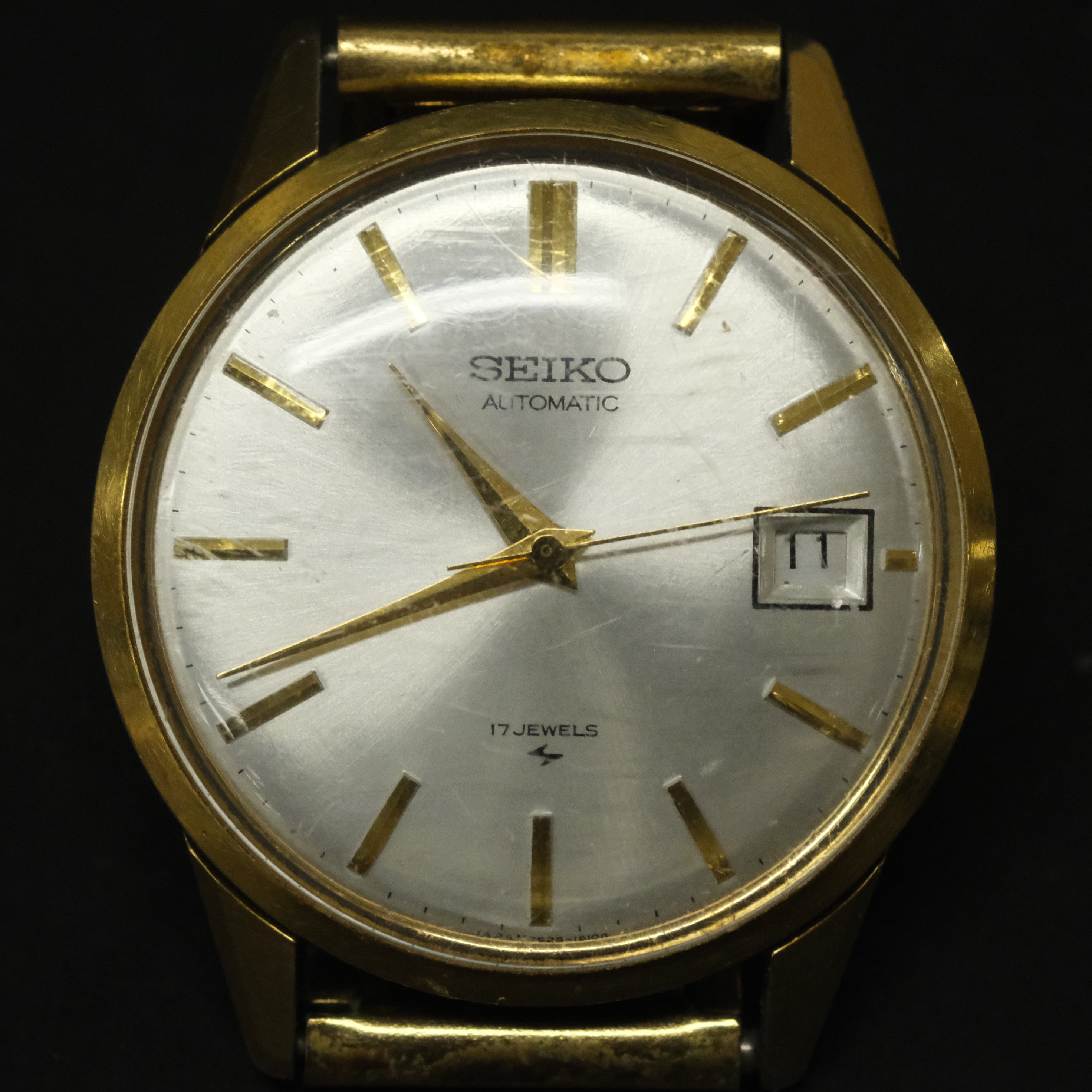 SEIKO, ARMBANDSUR, GULDDOUBLÉ, 1970-TAL.