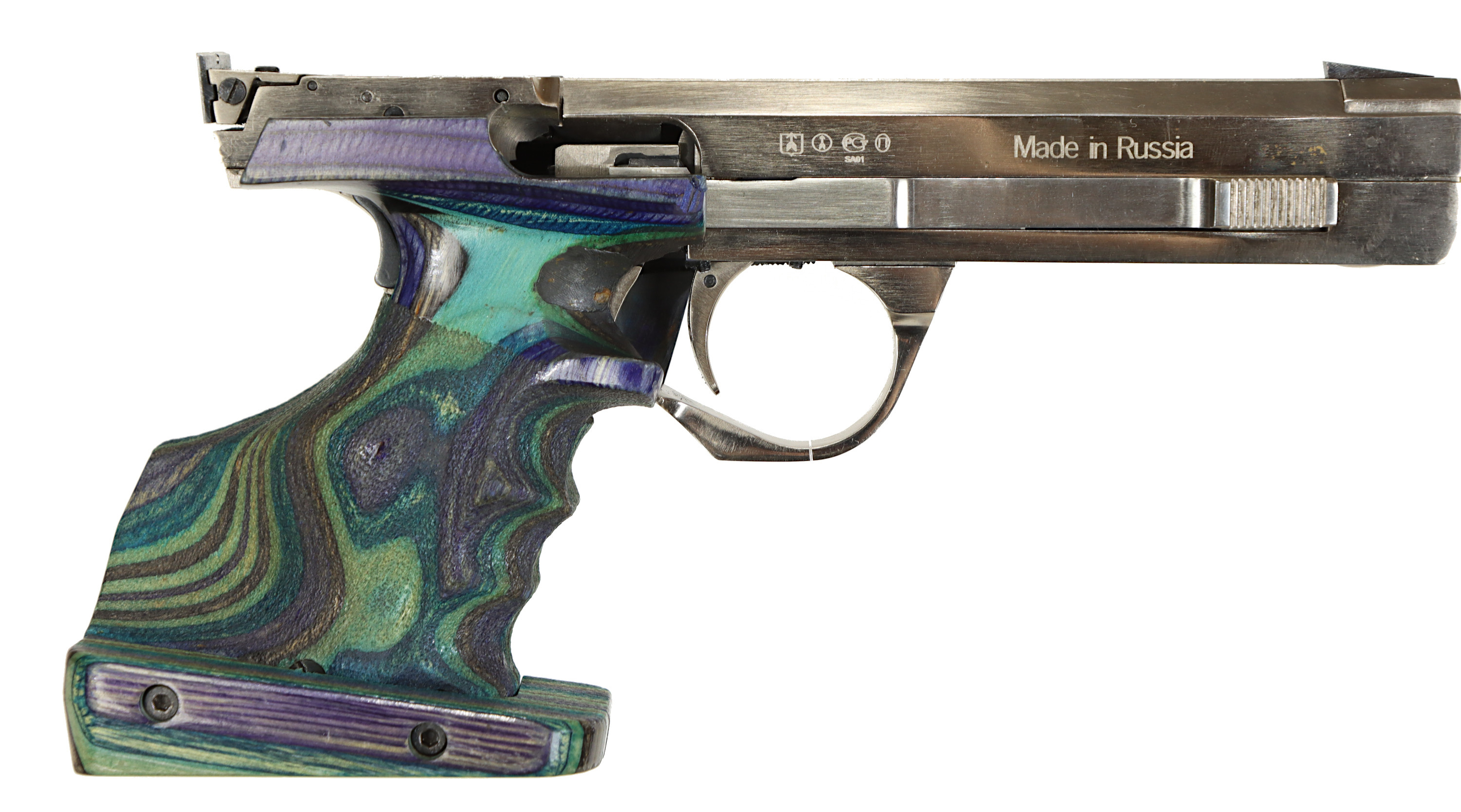 PISTOL, fabrikat Baikal, modell IJ 35, kaliber .22lr, tillv.nr 960168, se-nr SE2116906.