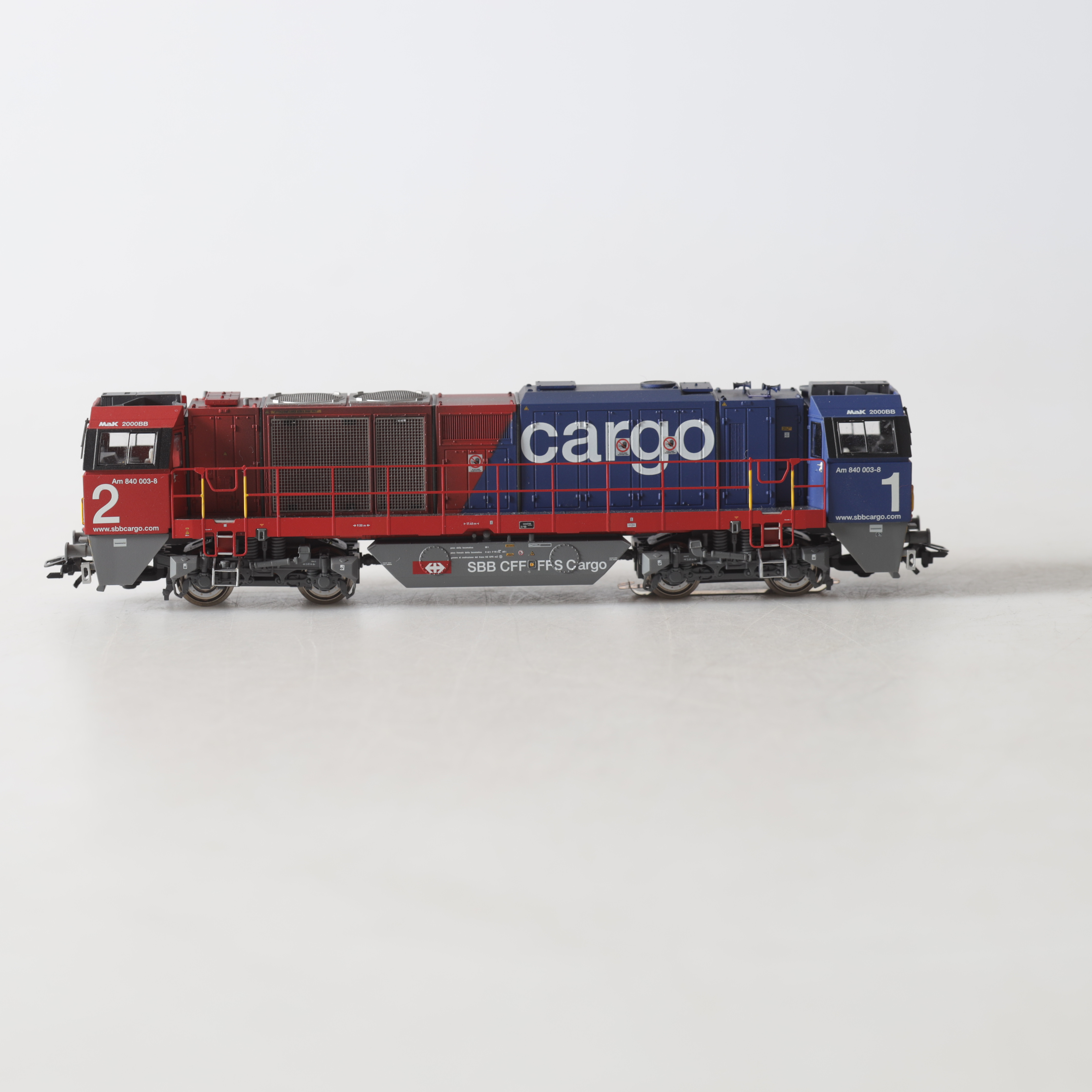 DIESELLOK, 37202, H0, Vossloh G 2000, Serie Am 840, Cargo, Märklin.