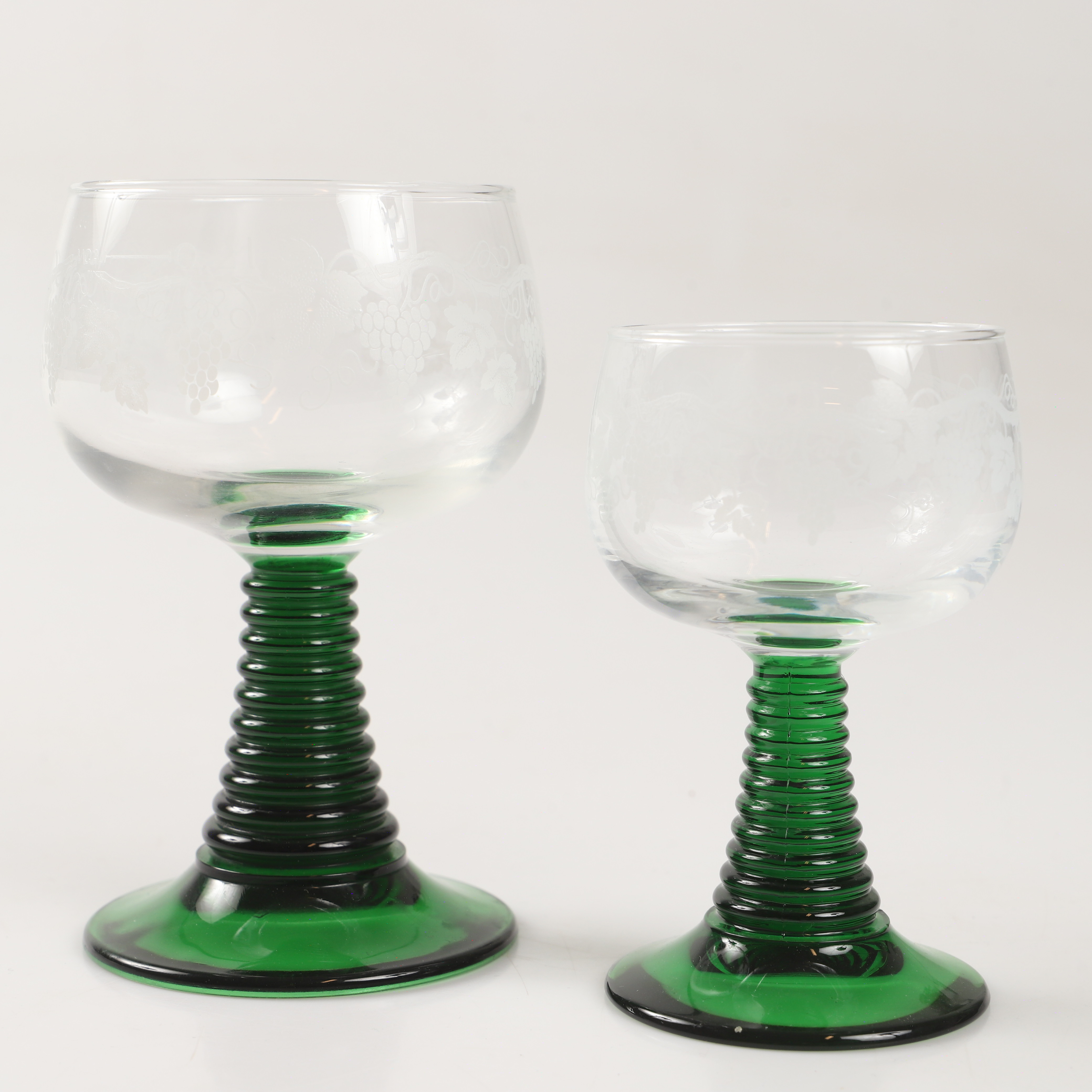 REMMARE, 18 stycken, glas, 1900-tal.