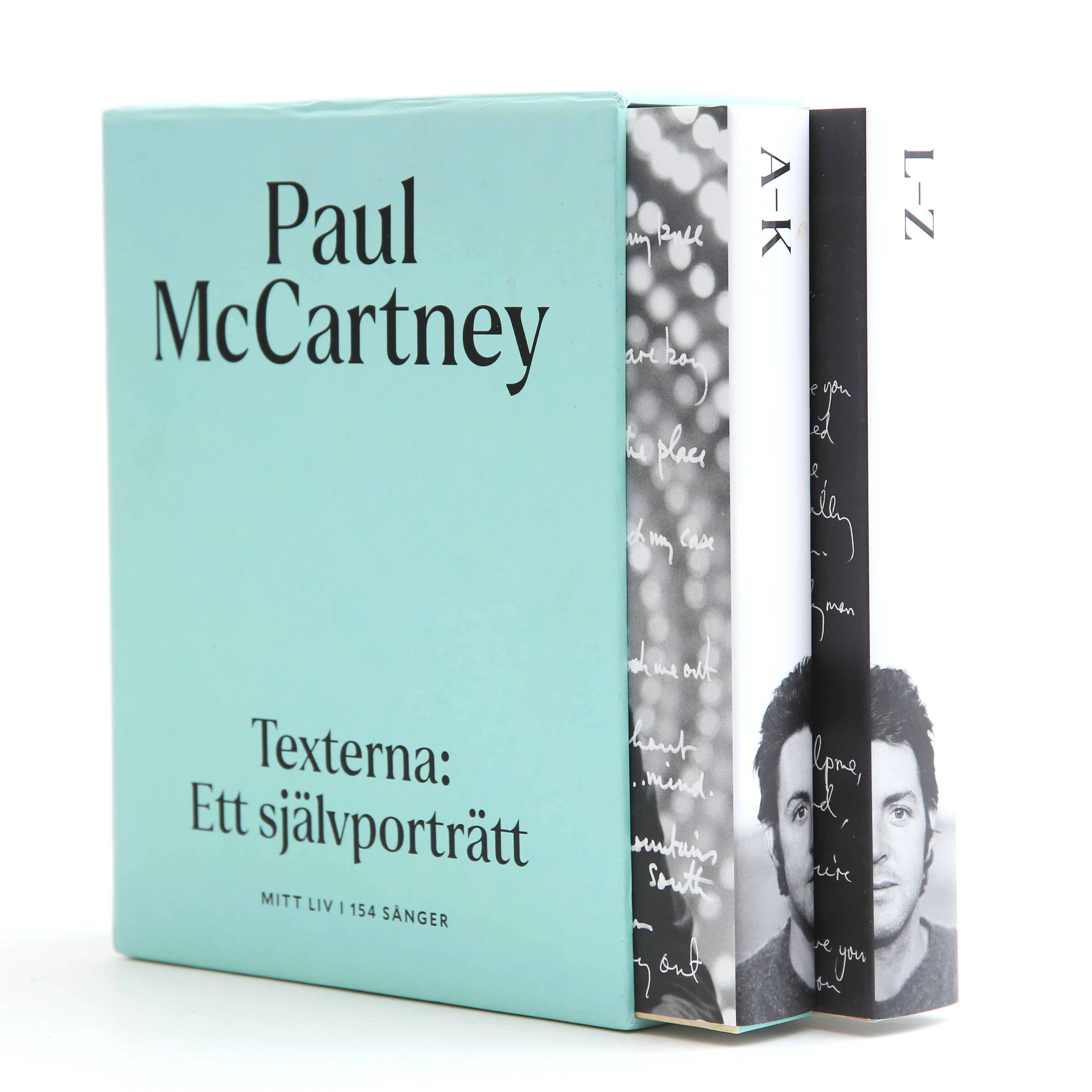 BÖCKER, 2 st. Paul McCartney, "Texterna: Ett självporträtt", Mitt liv i 154 sånger, 2021.
