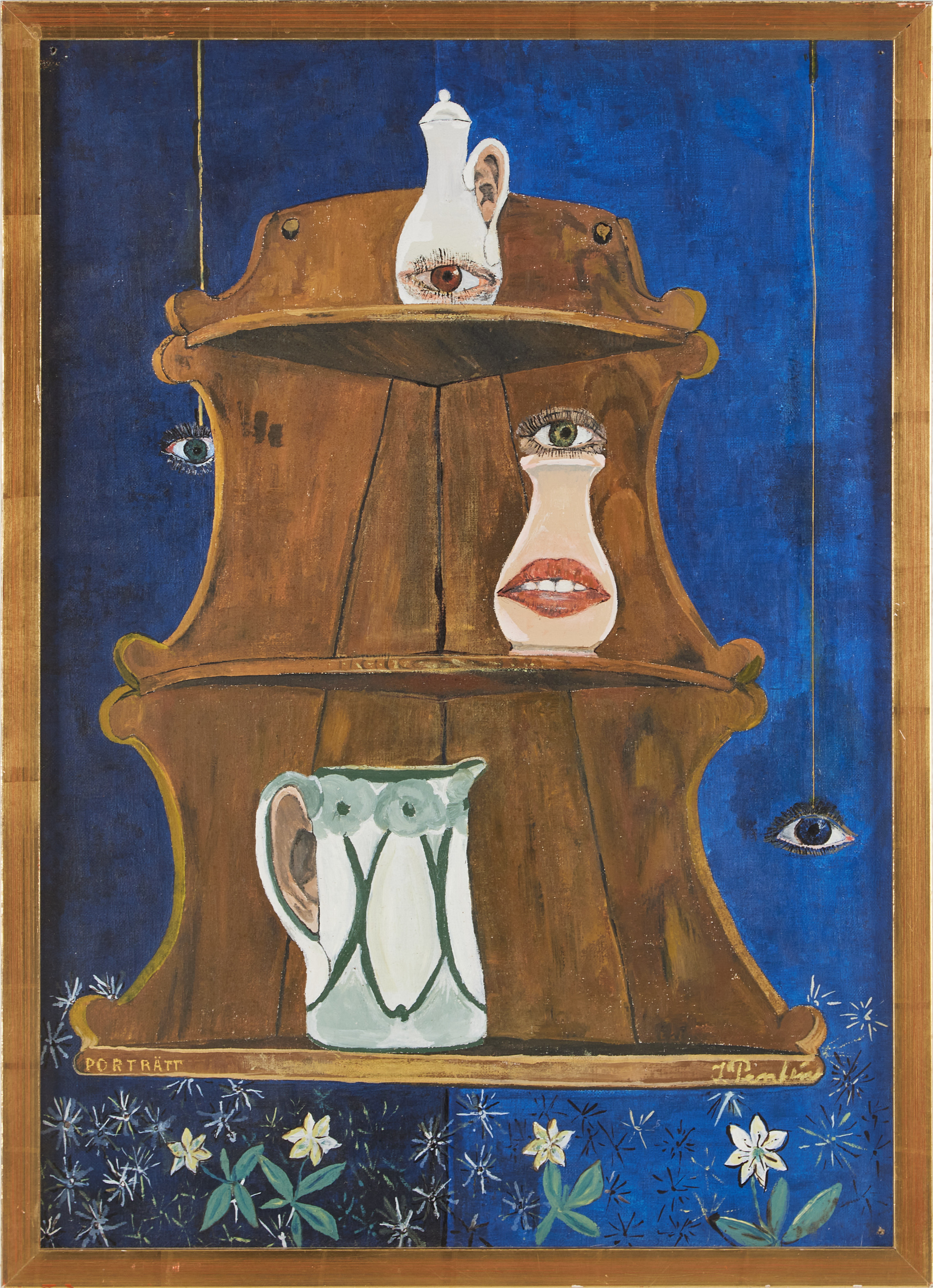 INGA PENTÉN (1913-1974). "Porträtt / I like things too much".