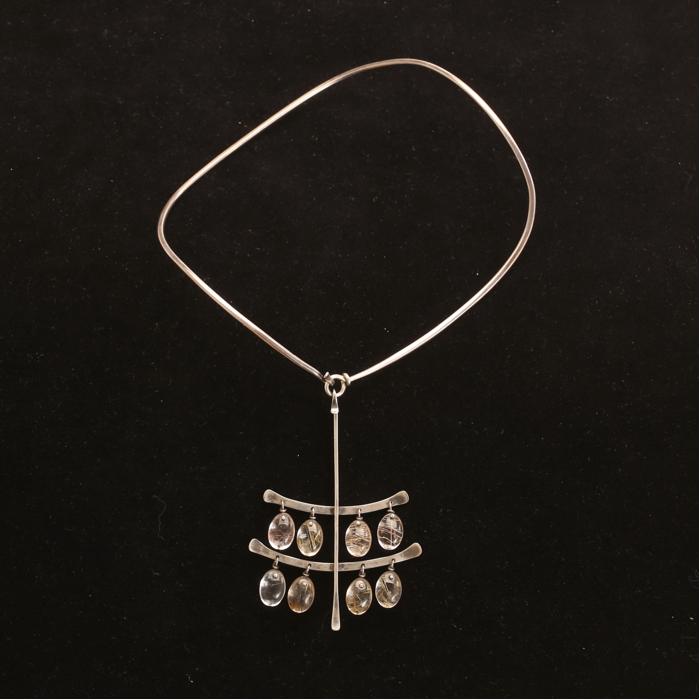 VIVIANNA TORUN BÜLOW-HÜBE. Collier med hänge, sterlingsilver, Georg Jensen Danamrk.