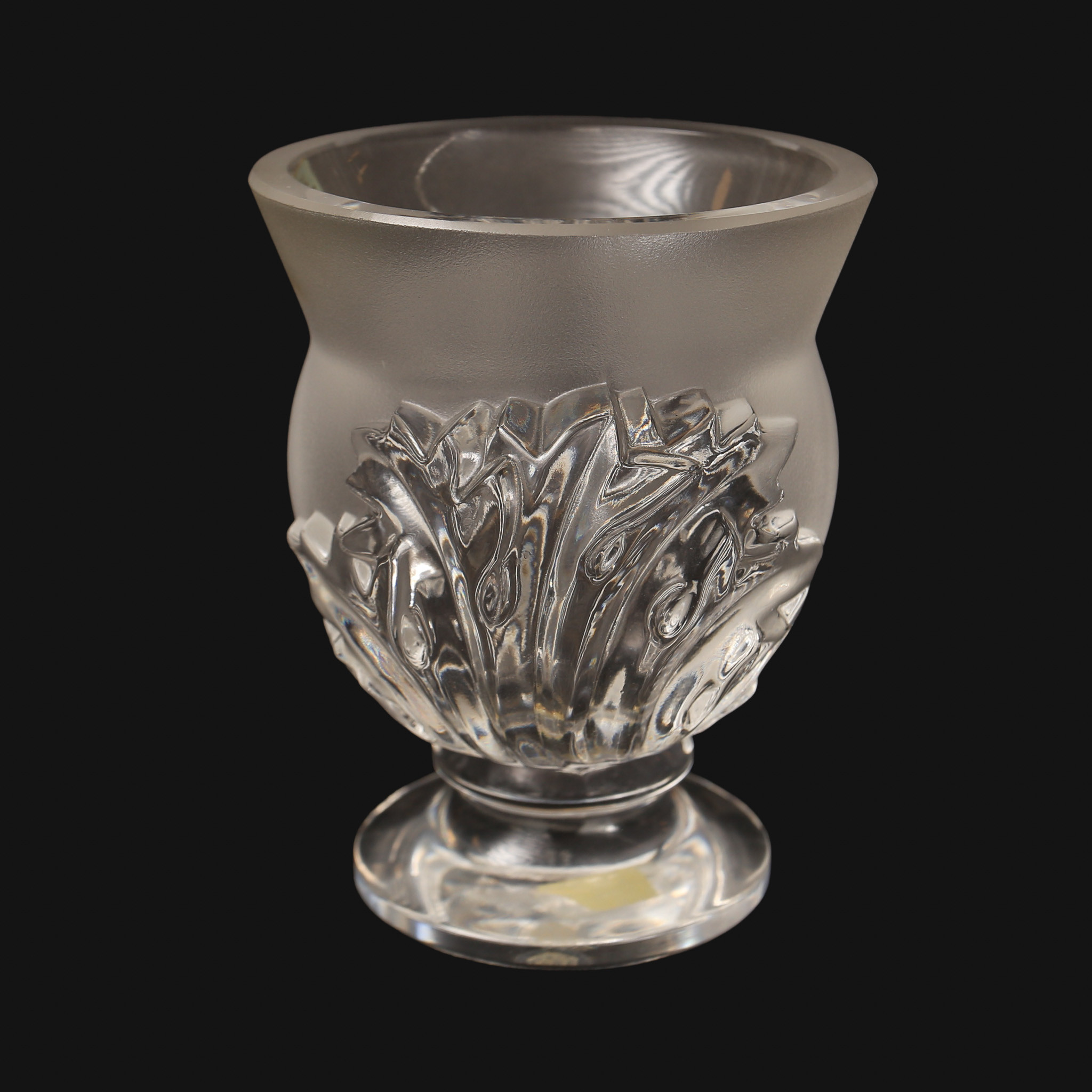 RENÉ LALIQUE. vas, "Saint Cloud", konstglas, signerad. 1900-talets tredje fjärdedel.