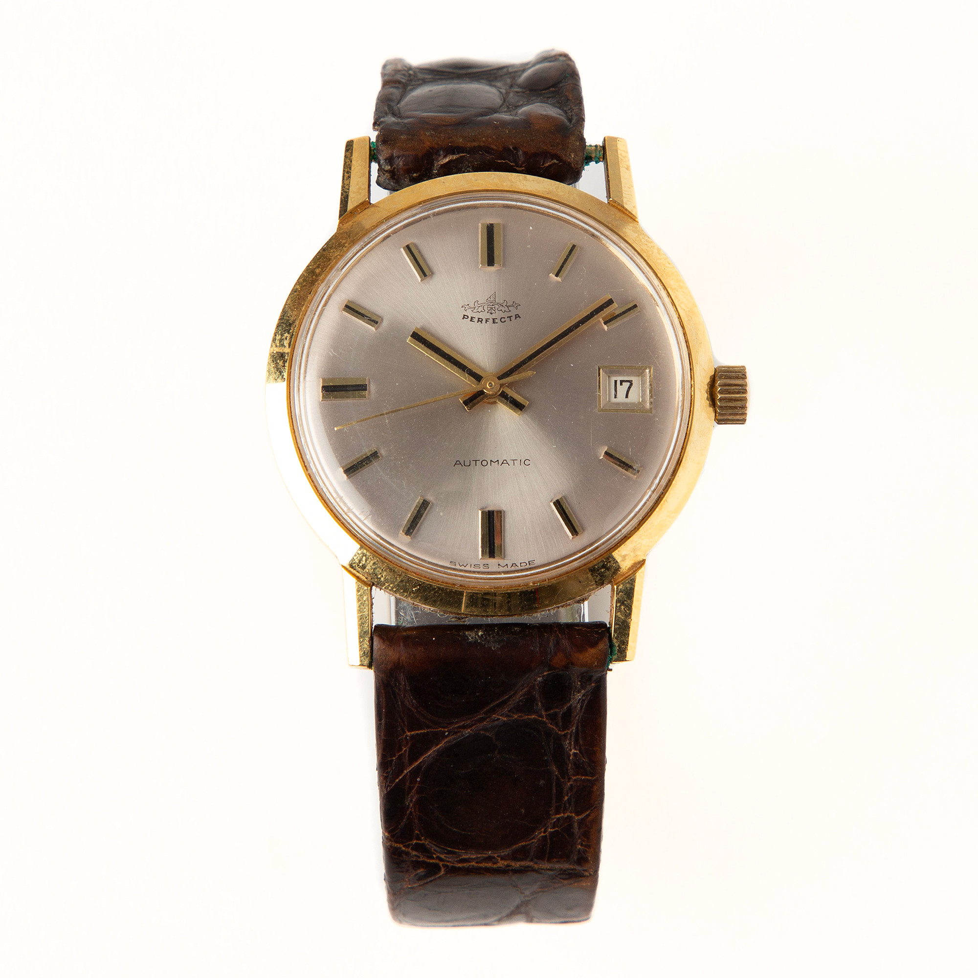 PERFECTA, armbandsur, 34 mm, 18K guld, 1970-tal.