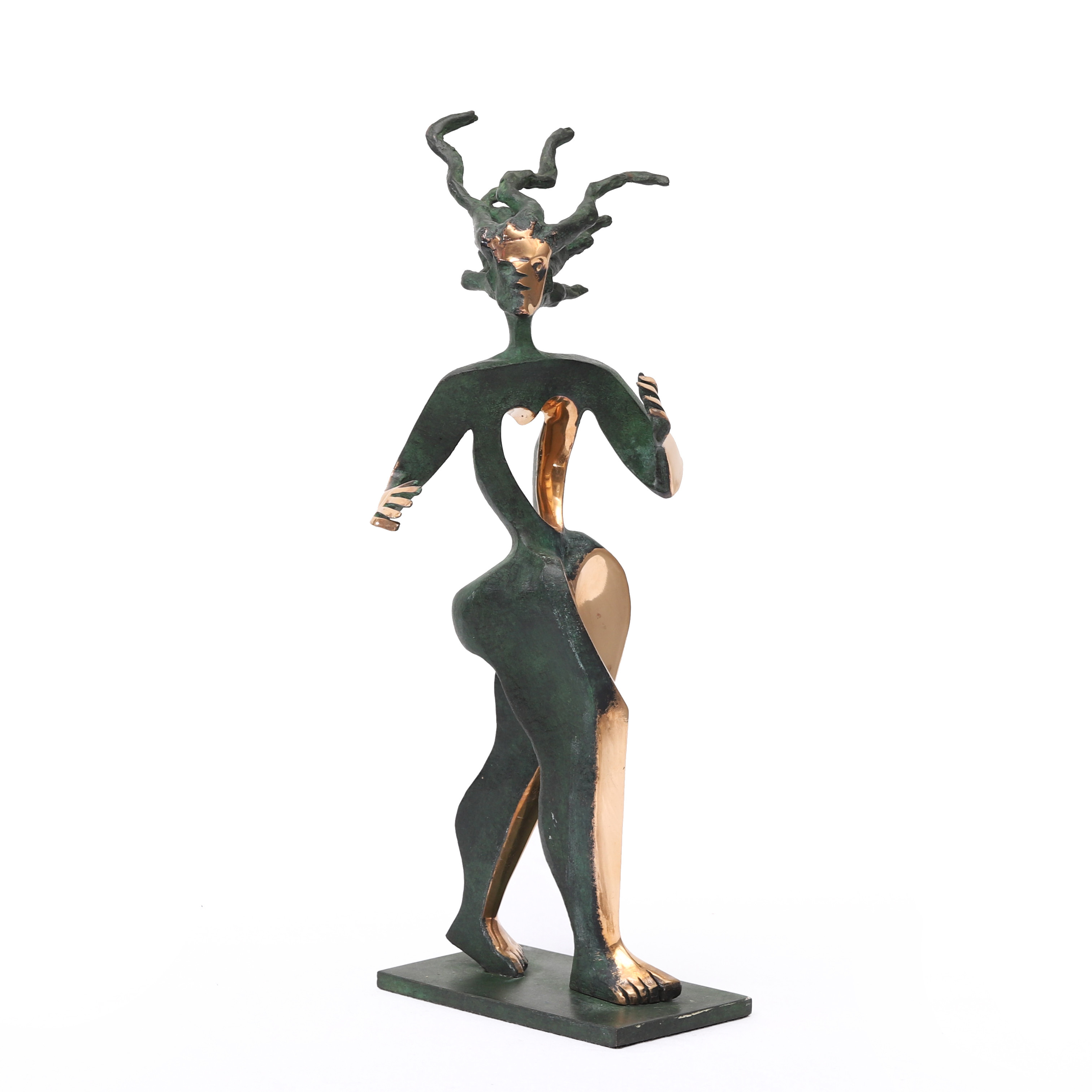 TIMO SOLIN. "Hjärtat ditt", skulptur, brons, signerad och numrerad 70/75.