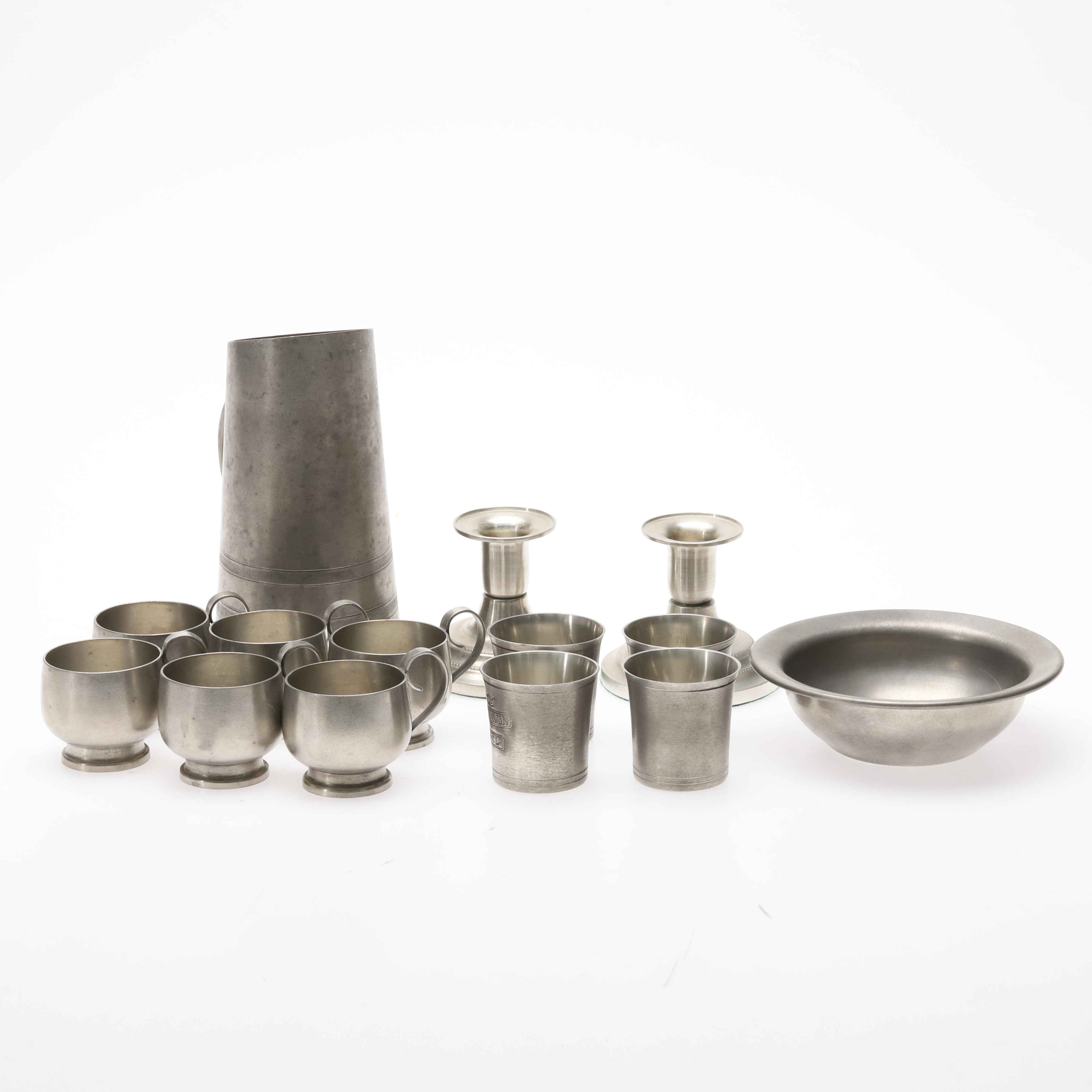 TENNFÖREMÅL. 14 delar. GAB-Tenn & Scandia-Tenn, 1900-talets andra halva.