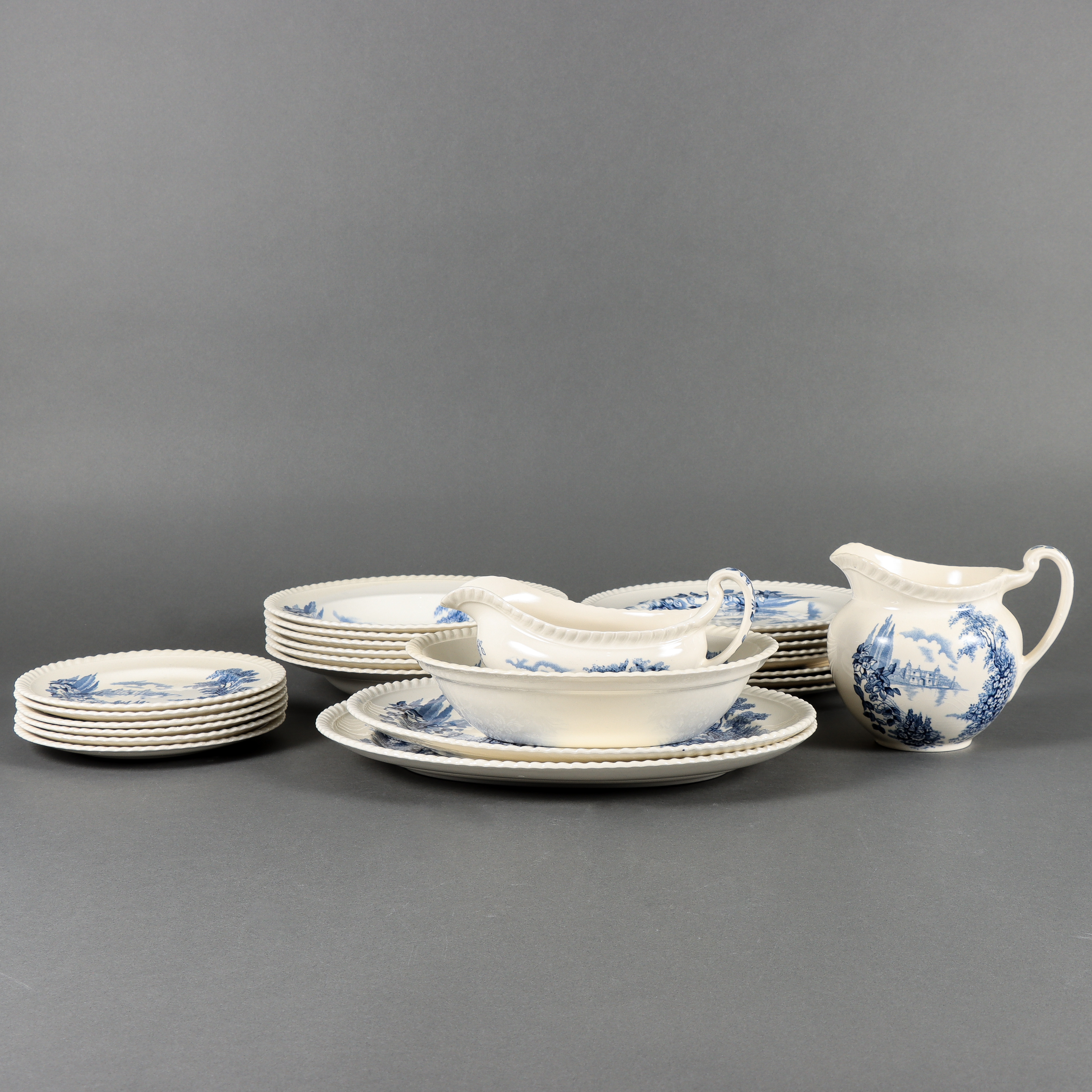 SERVIS Johnson Bros, Catle on the lake, 25 delar.