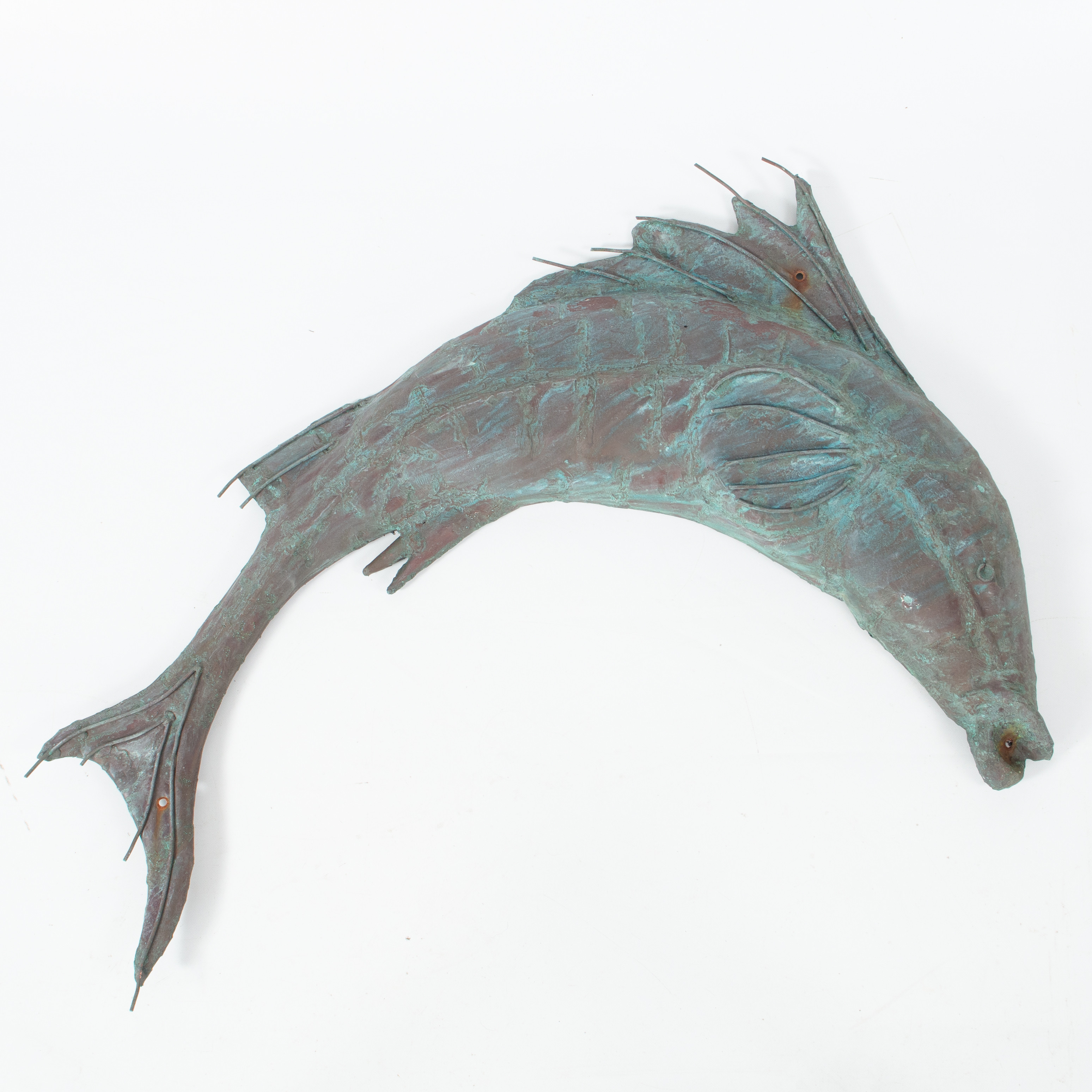 THOMAS PALMQVIST. relief grönpatinerad metall.