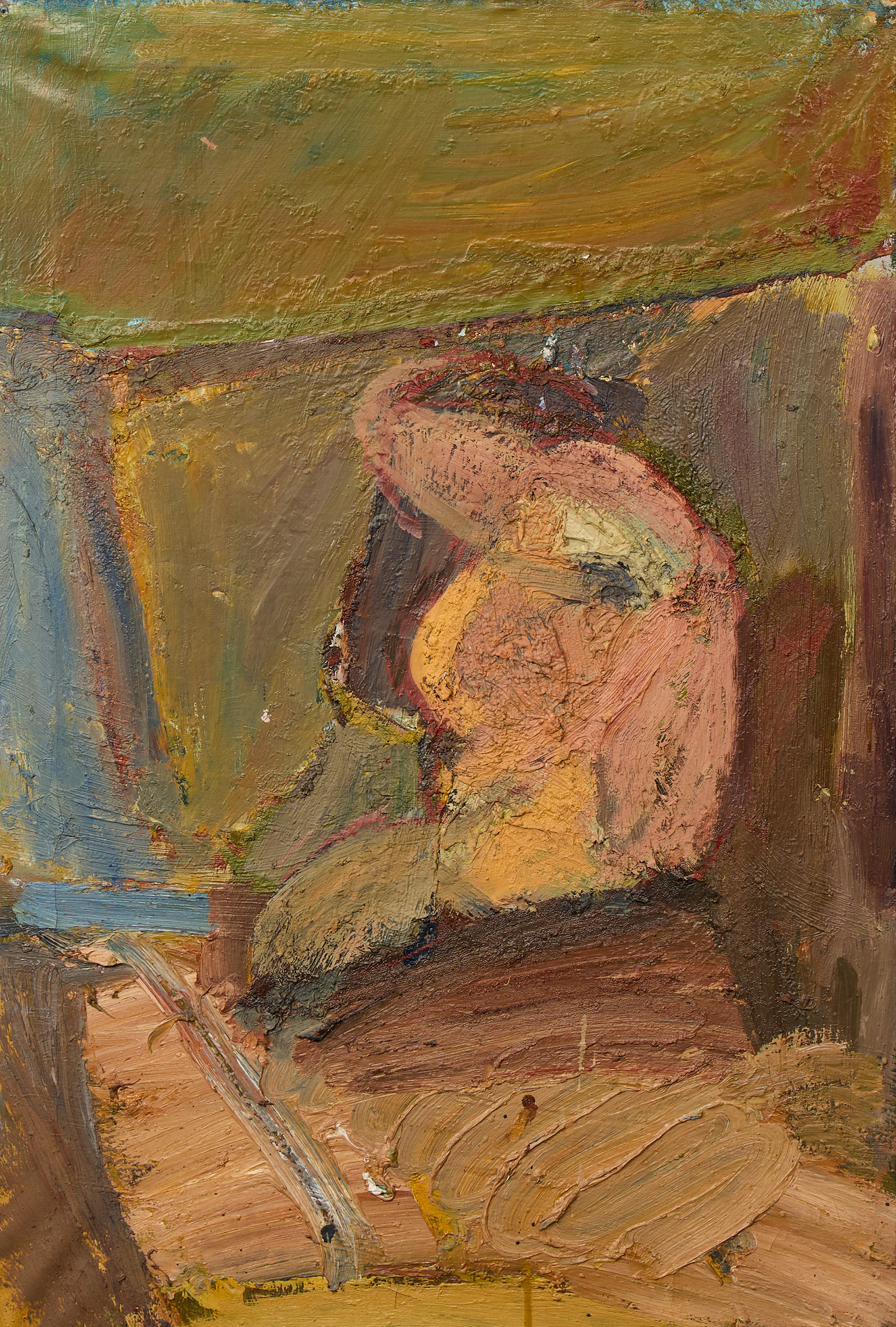 EVERT LUNDQUIST. "Genom fönstret".