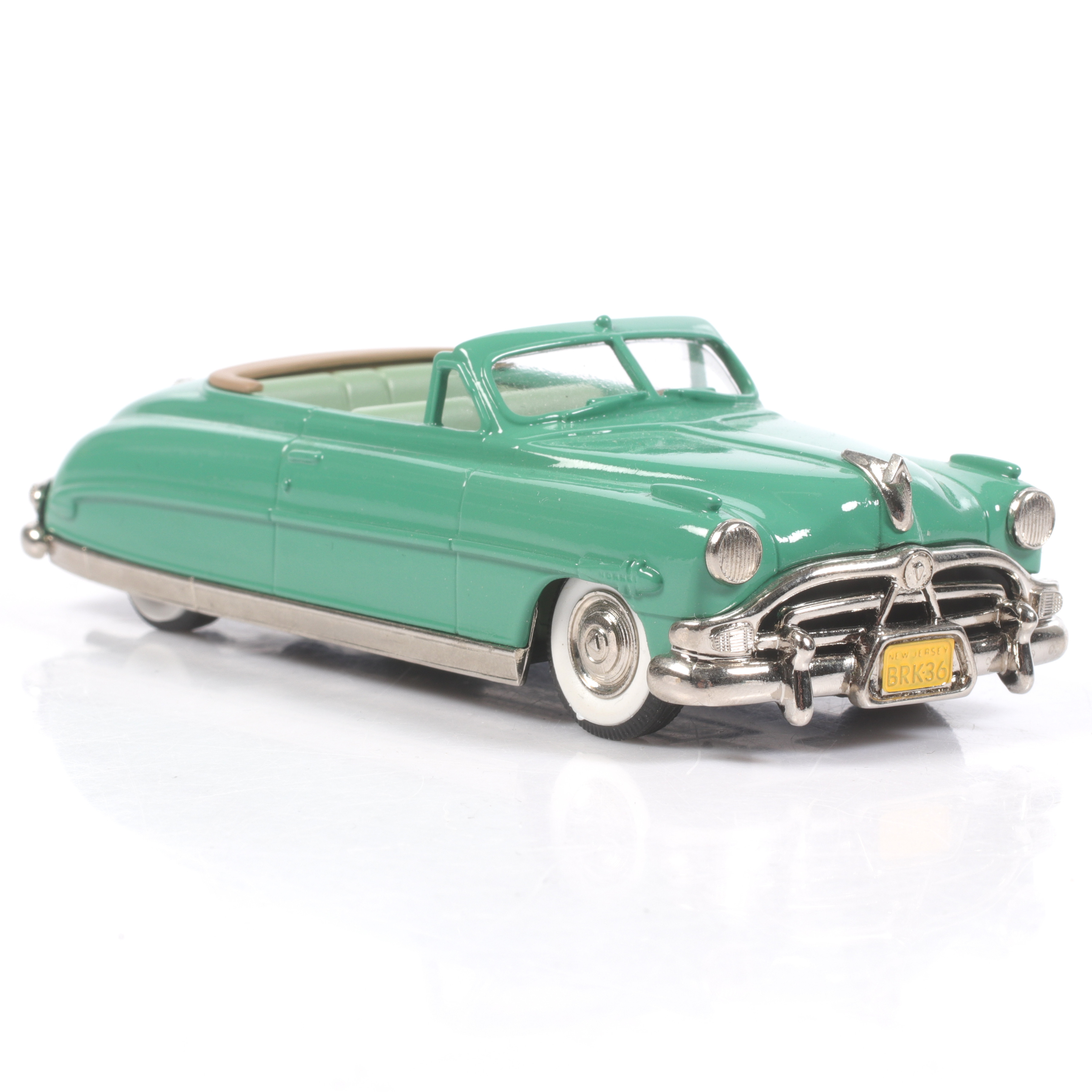 MODELLBIL, metall/resin, Hudson Hornet, 1952, Brooklin Models, skala 1:43.