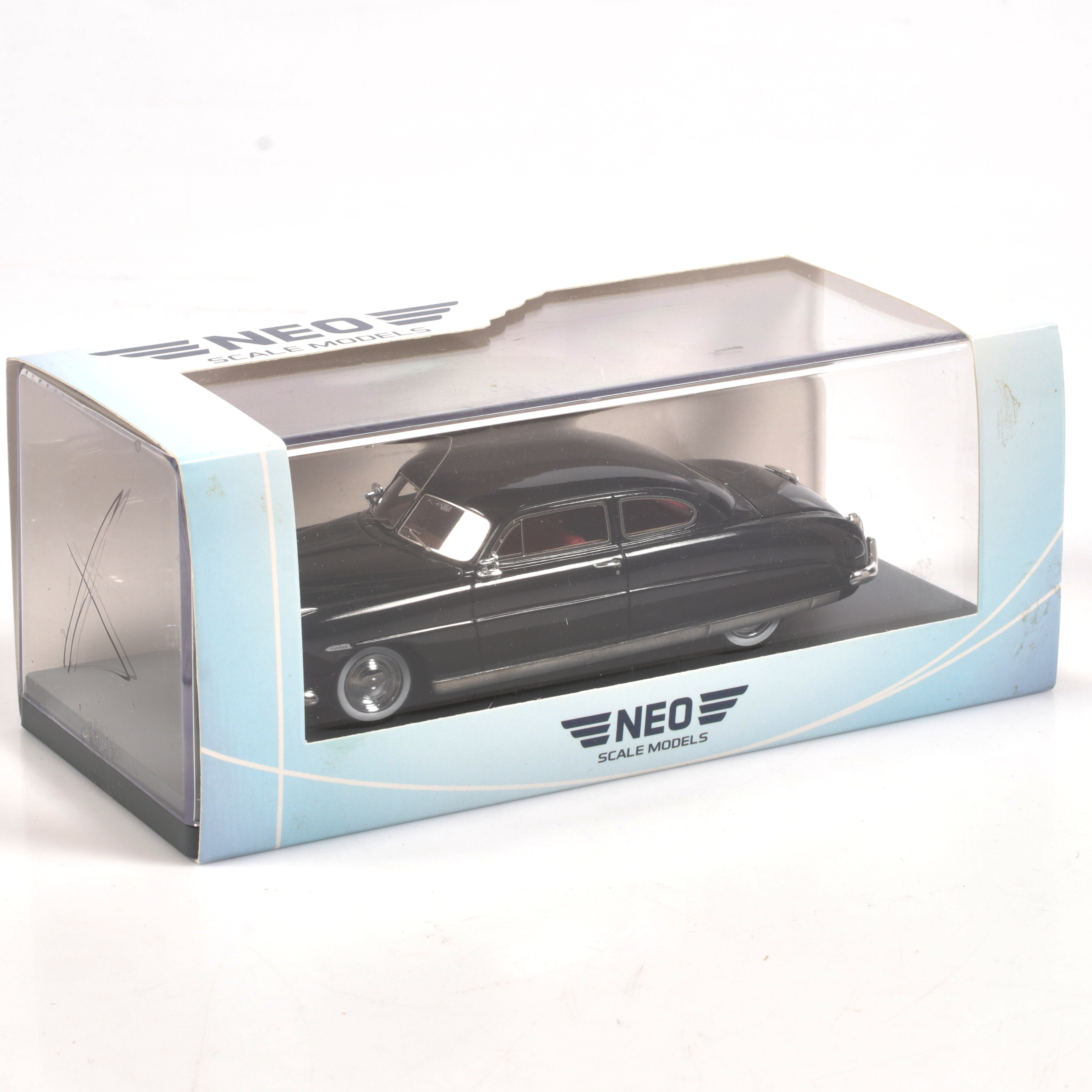 MODELLBIL, metall/resin, Hudson Commodore Coupé, 1948, NEO Models, skala 1:43.