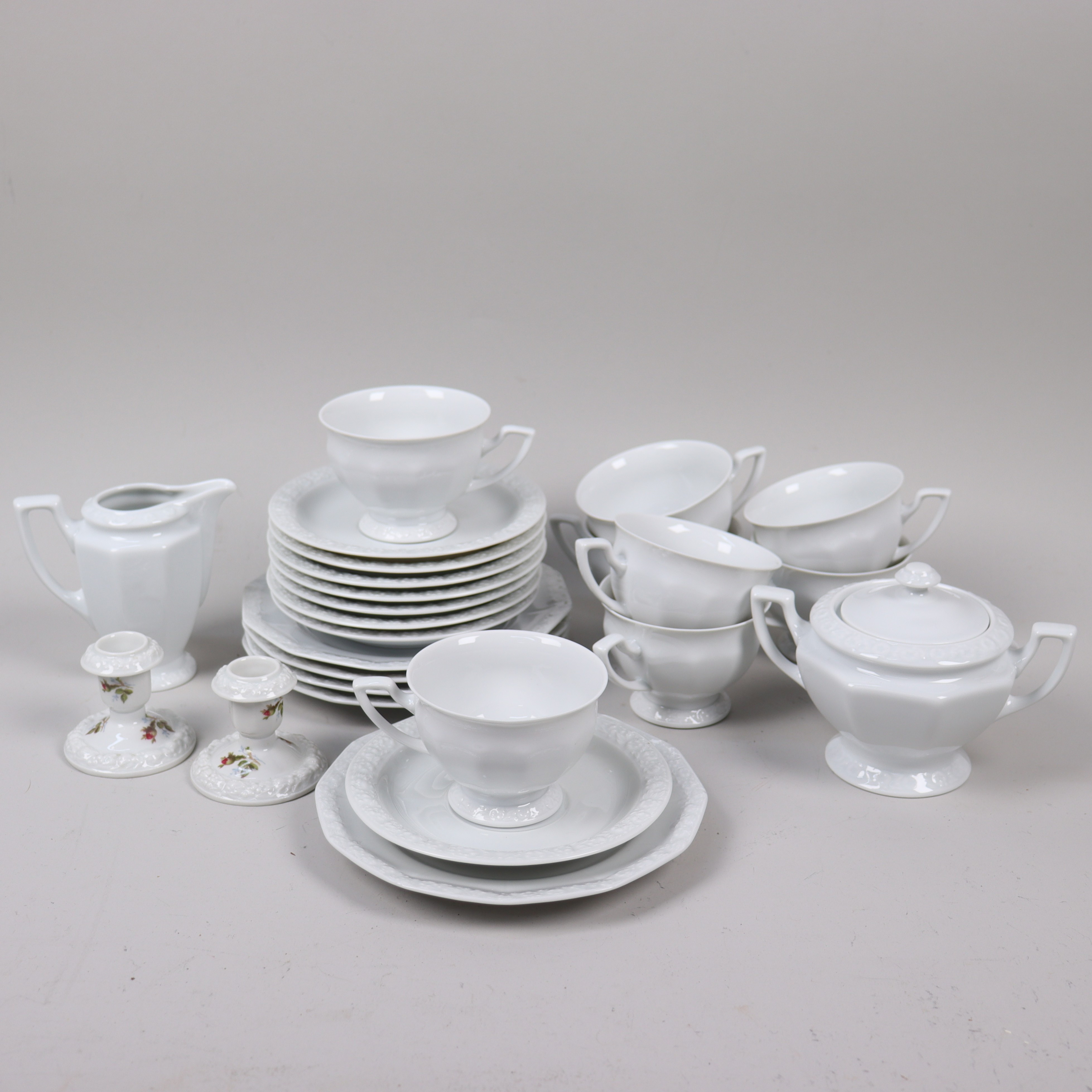 KAFFESERVIS, "Classic Rose", Rosenthal, Tyskland, 25 delar.