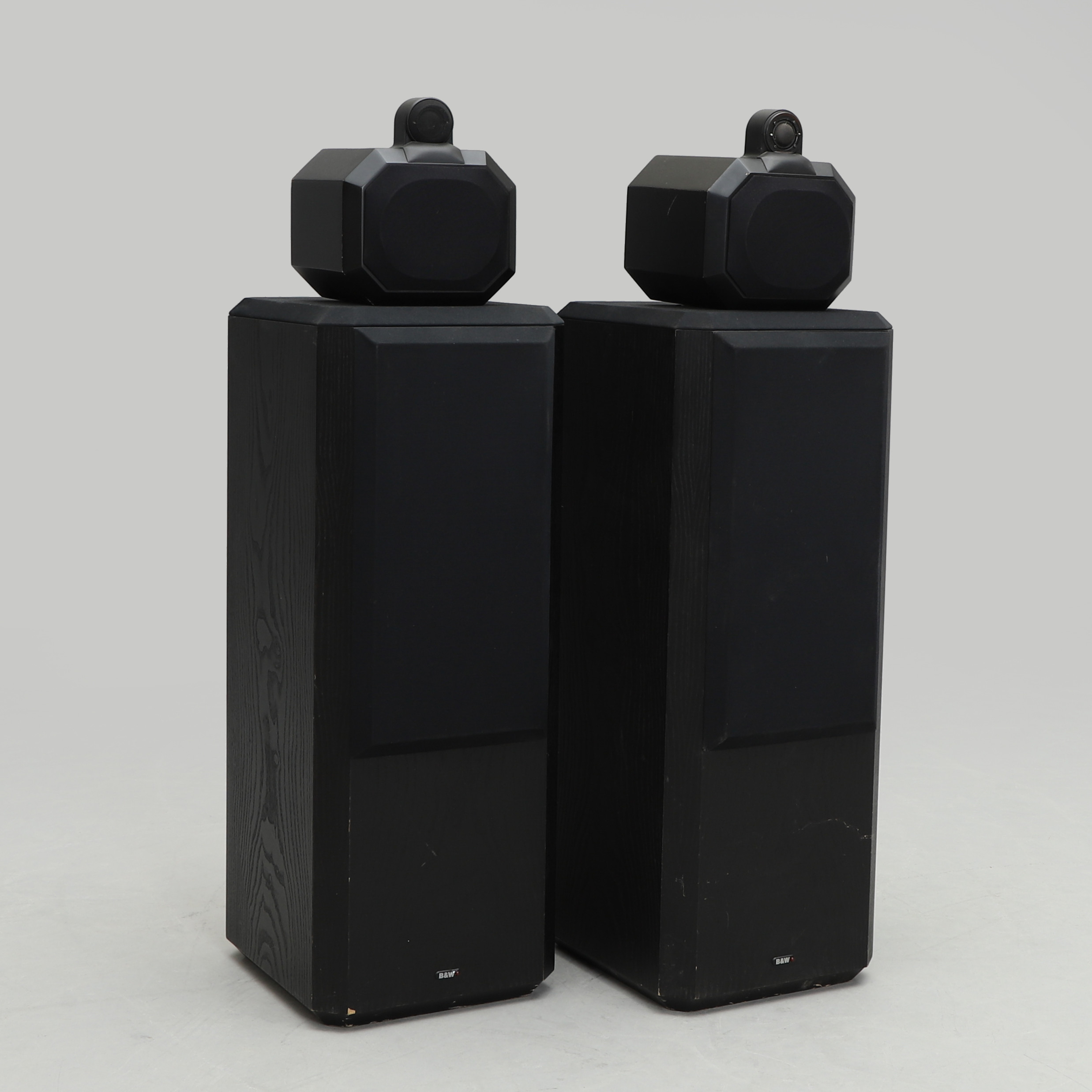 HÖGTALARE, ett par, B&W, Bowers & Wilkins 1980-tal.