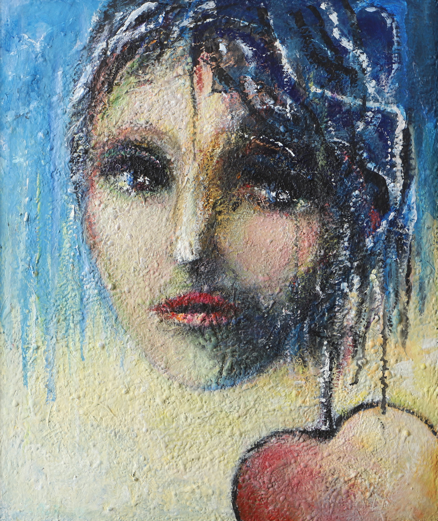 LENNART ERIKSSON. "Inse", olja på duk, signerad a´tergo.