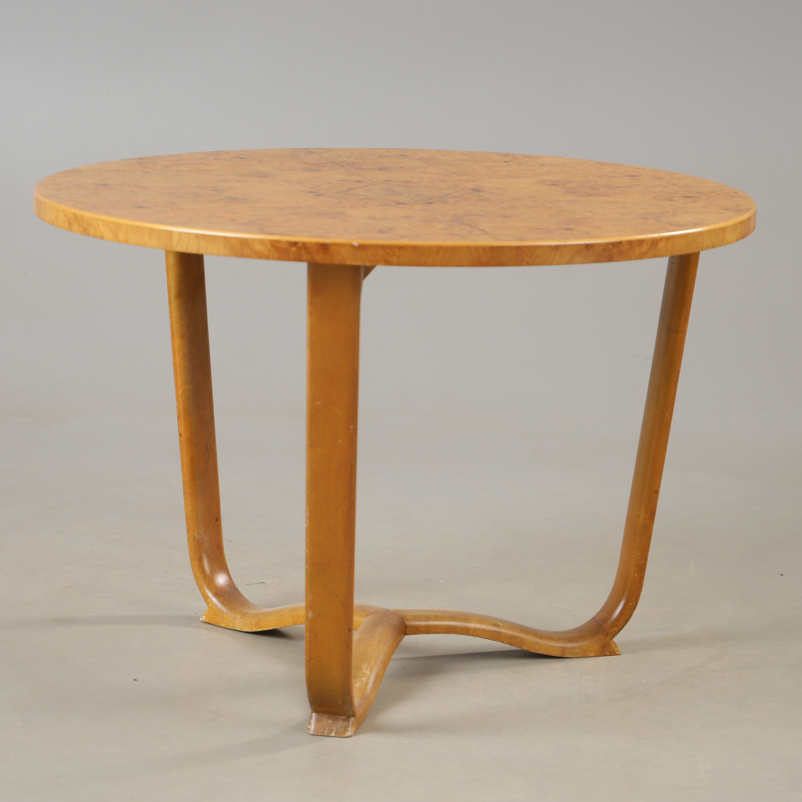 SOFFBORD, rotfaner med björkunderede, Swedish modern.