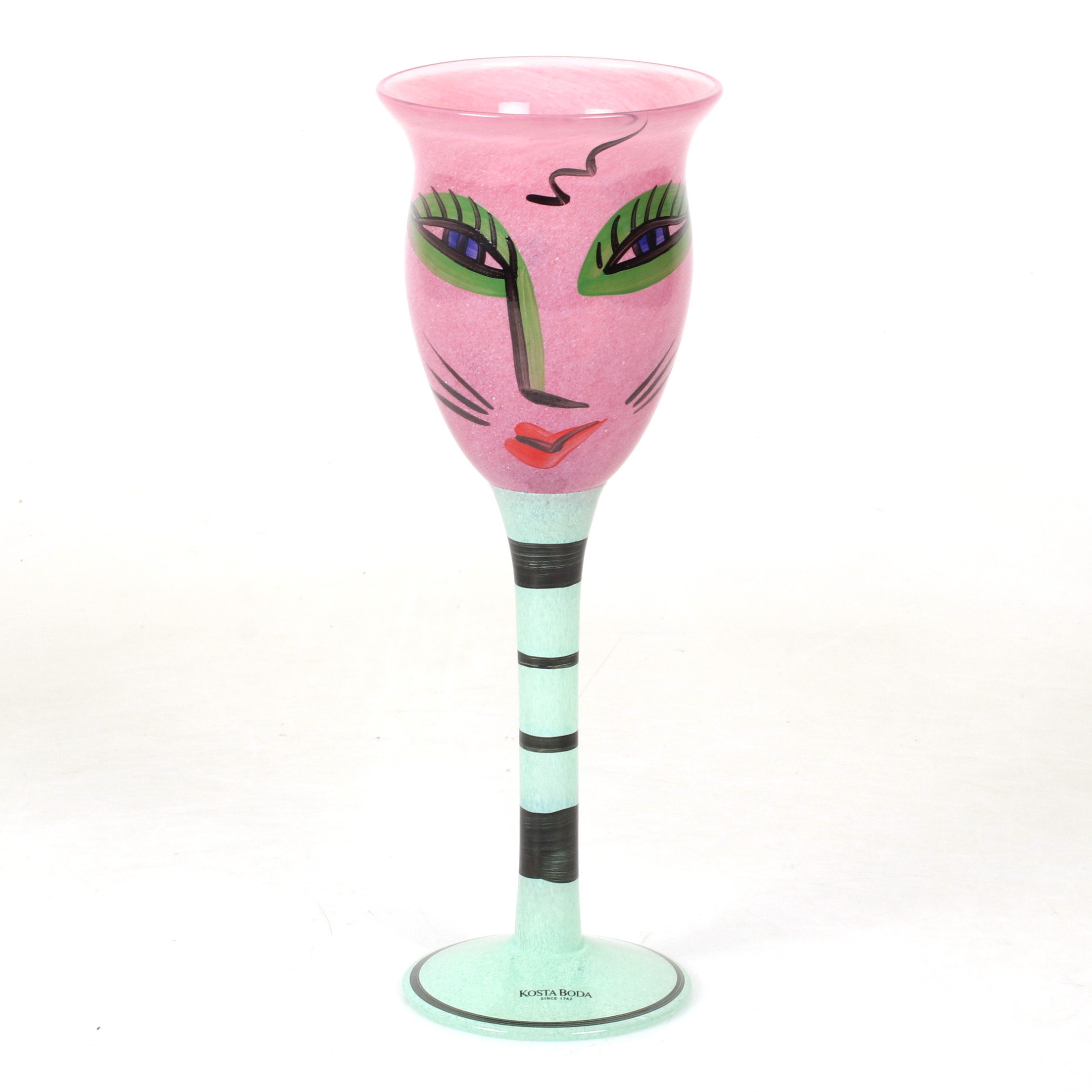 ULRICA HYDMAN-VALLIEN. Pokal/vinglas, Open Minds" Artist Collection, Kosta Boda.