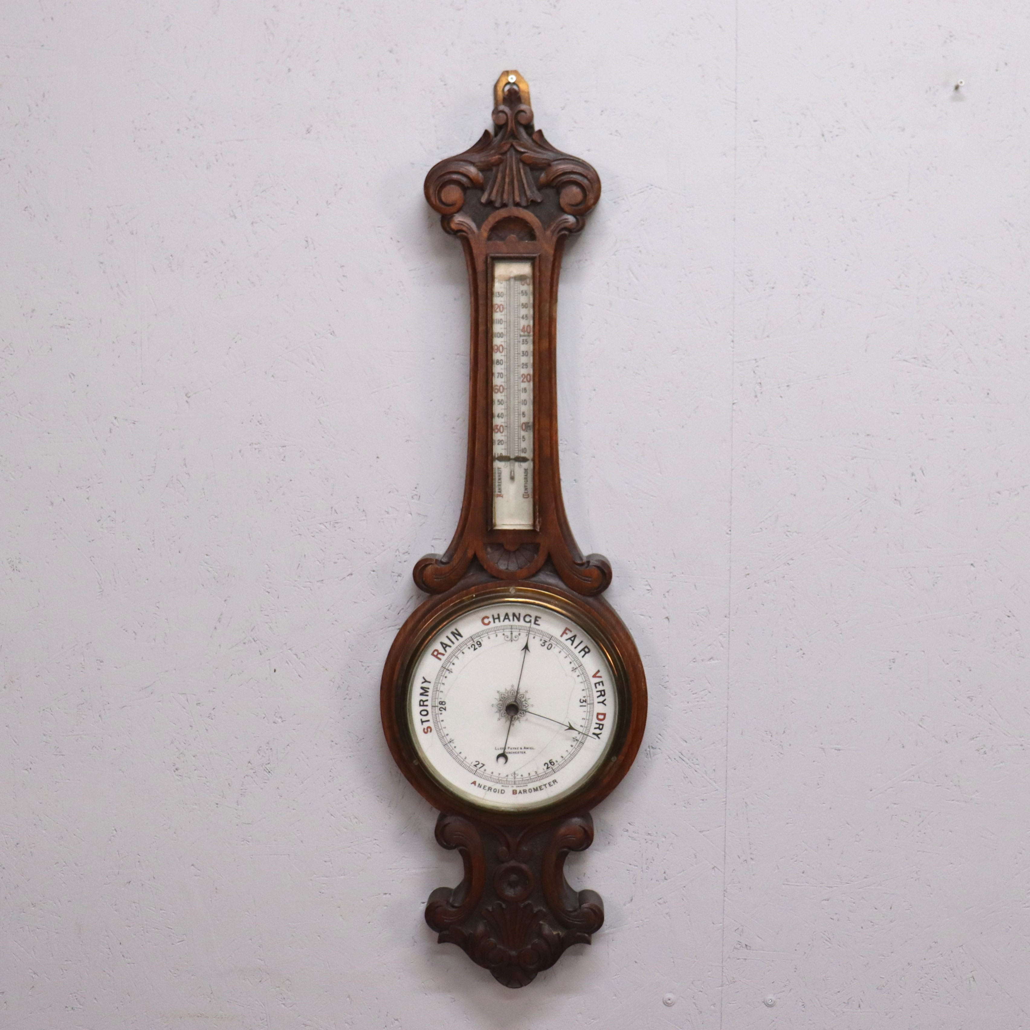 BAROMETER, Lloyd Payne & Amiel, Manchester, Enland.