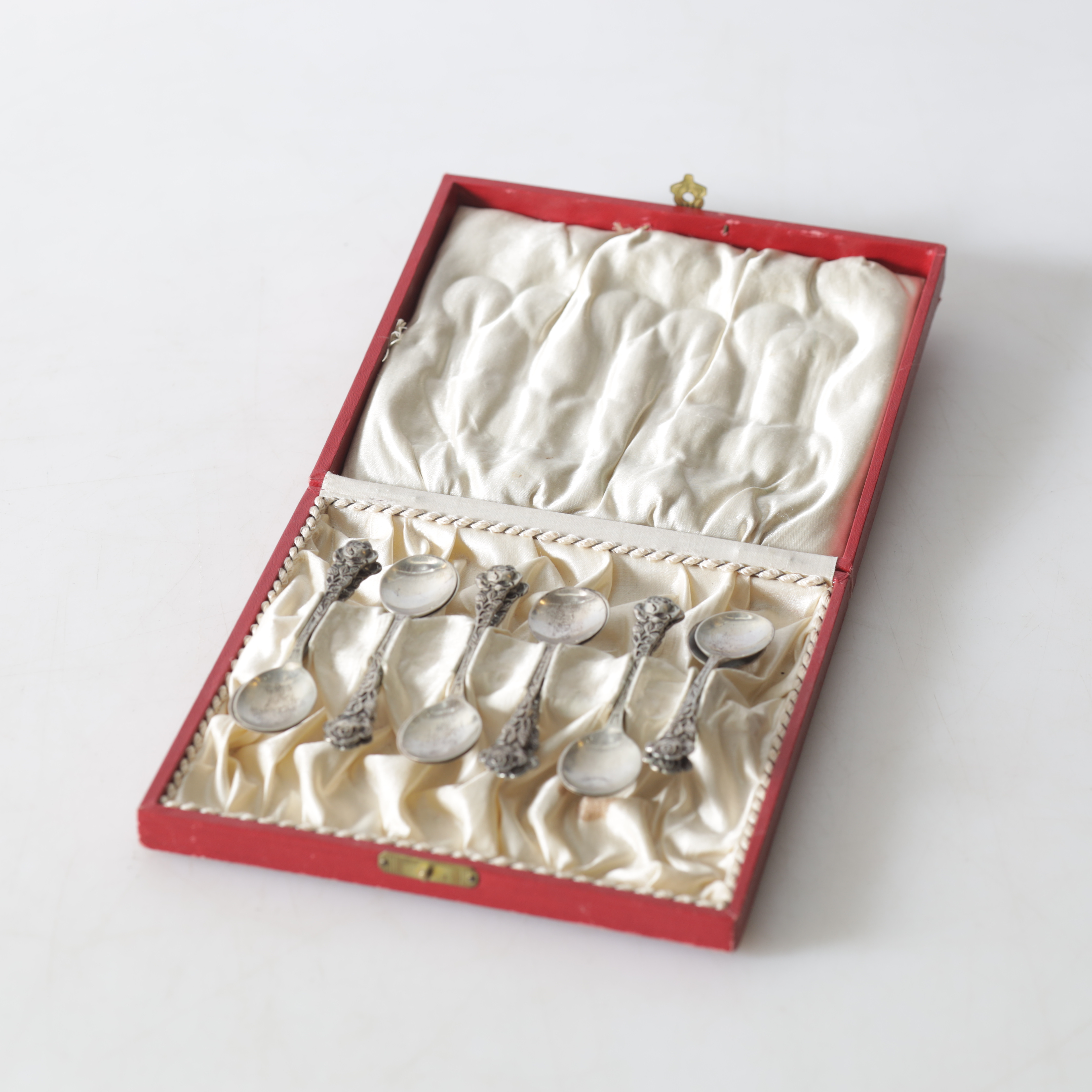 MOCCASKEDAR, 12 st, silver, Ermay, Tyskland, 1900-tal. Totalvikt ca 73,1 gram.