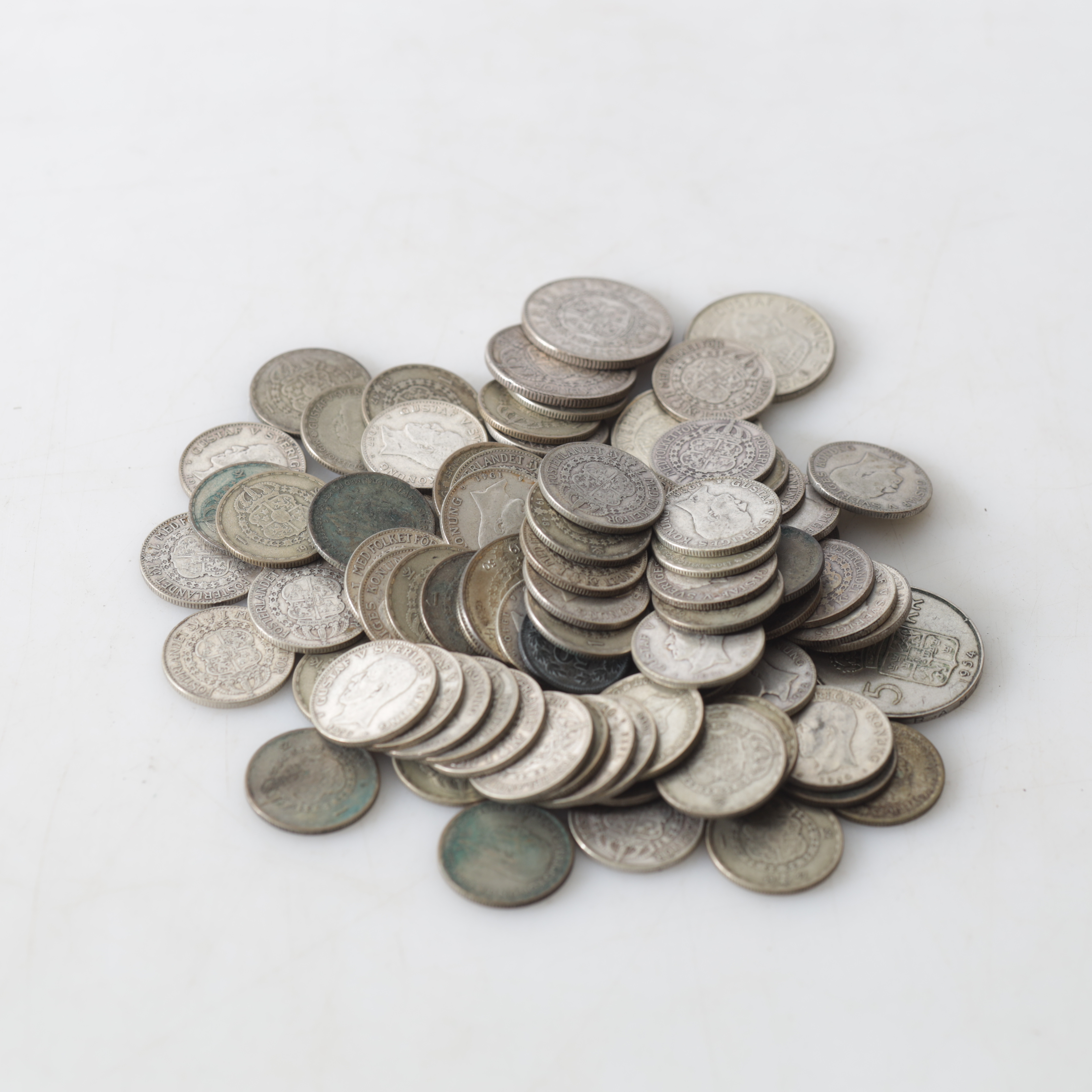 MYNT, 94 st. Silver, Sverige, 1900-tal.