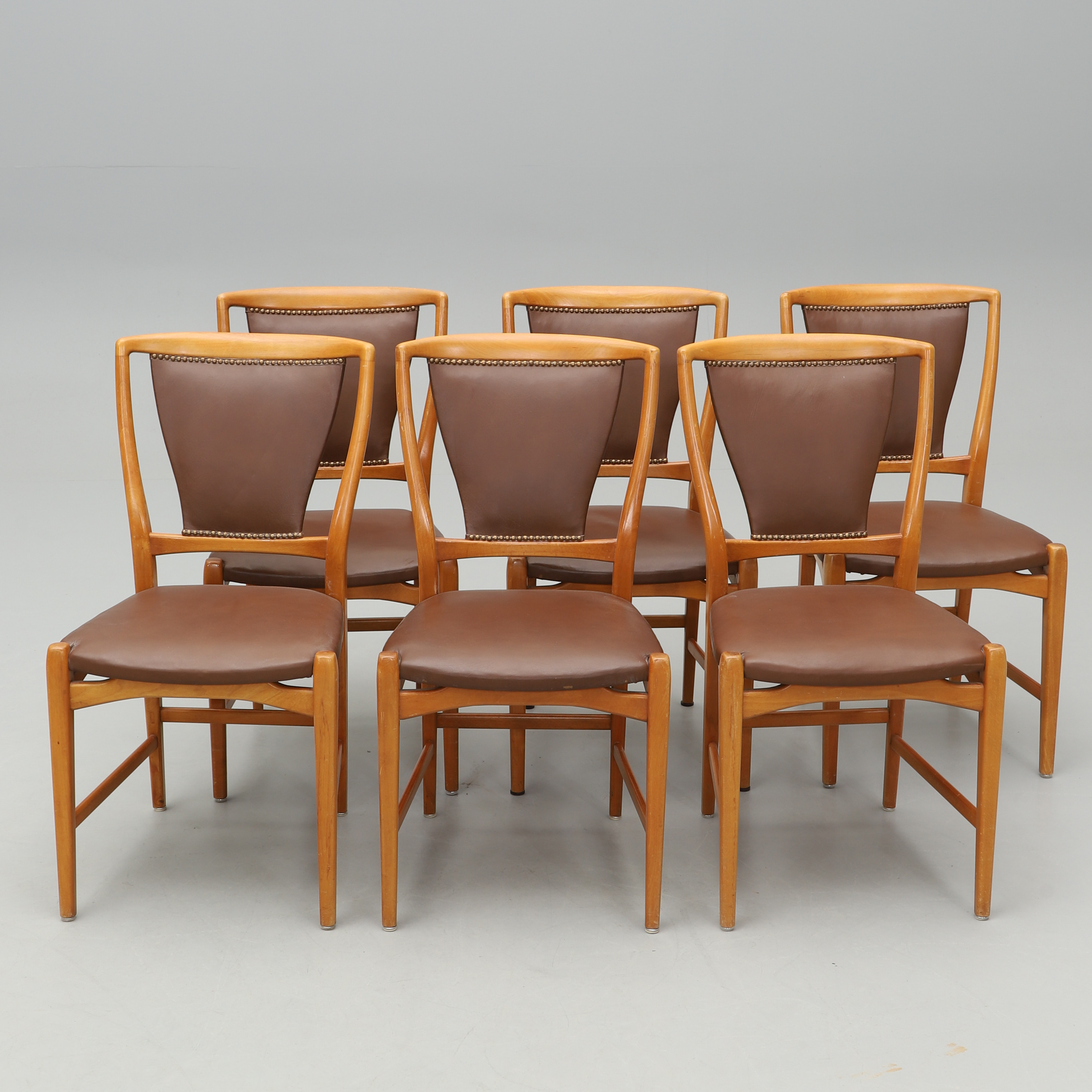 DAVID ROSÉN. STOLAR, 6 st, NK 1900-talets andra hälft.