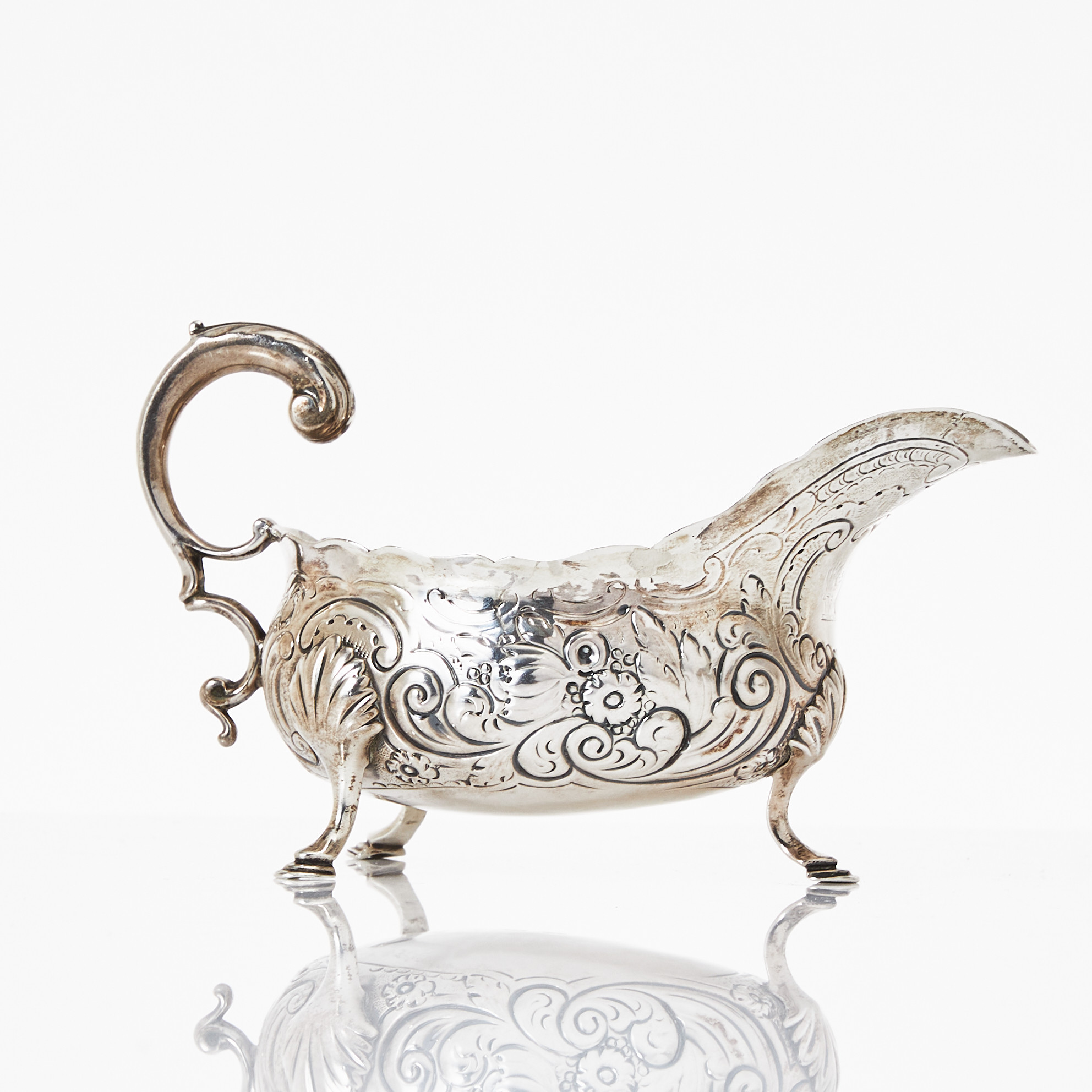 SÅSKANNA, sterlingsilver, Georg II, London 1765/66.