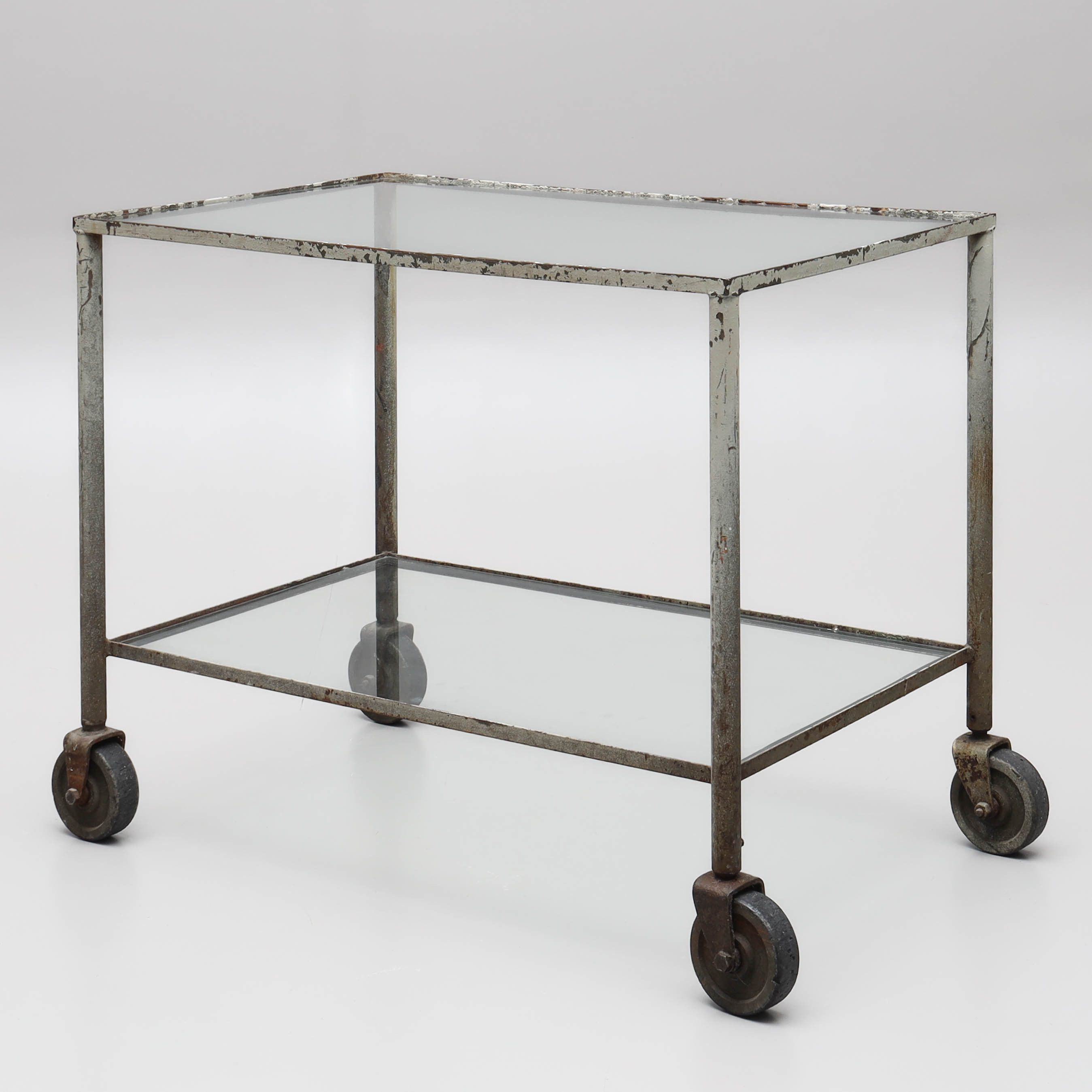 INDUSTRIVAGN, metall, glas, industrihjul, 1900-tal.